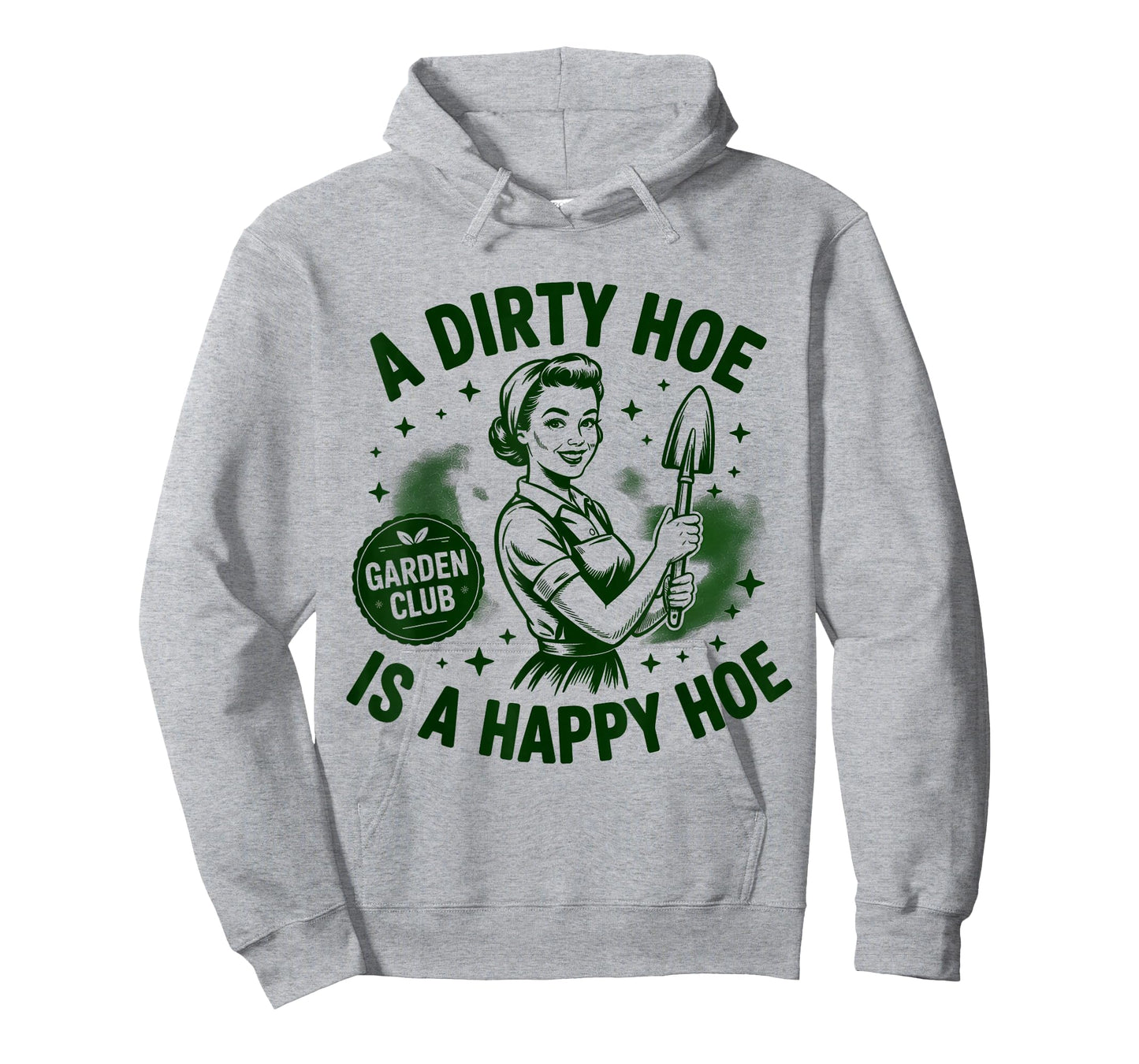 Garden Club A Dirty Hoe is A Happy Hoe Vintage T-Shirt