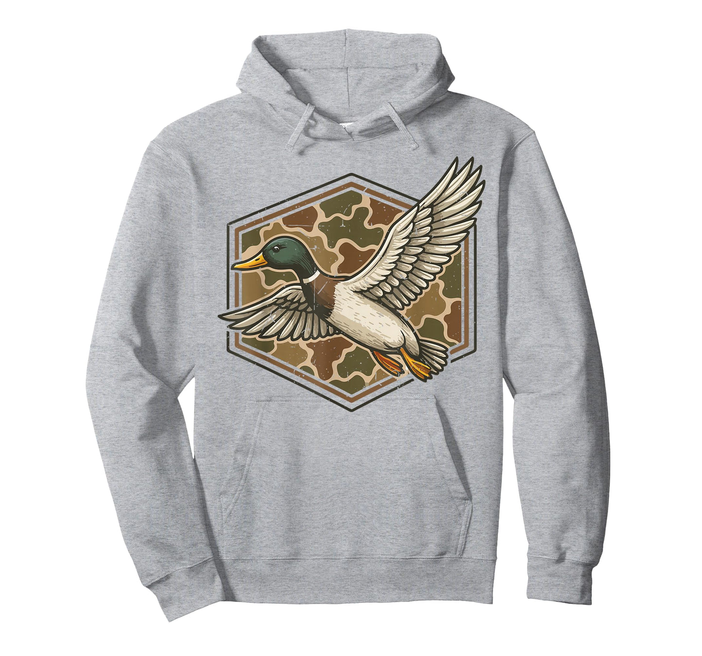 Mallard Duck Hunting Camo Youth Boys Men Camouflage Hunting T-Shirt