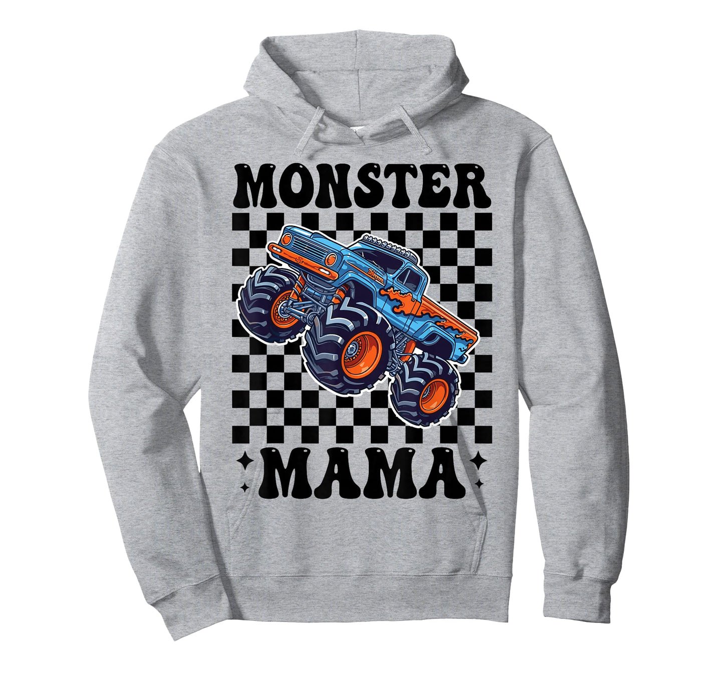 Monster Truck Mama Family Matching Monster Trucks Birthday T-Shirt