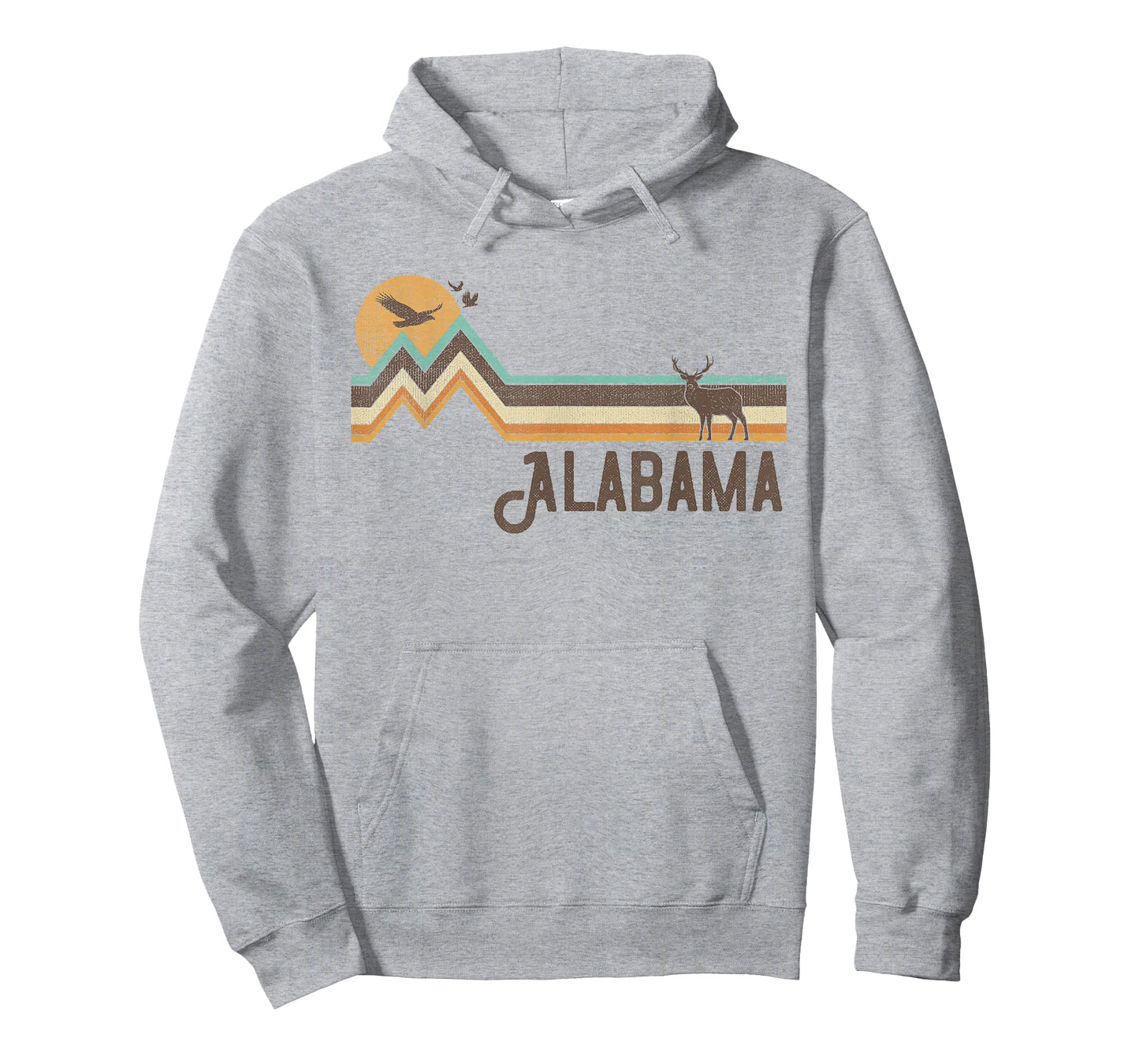 Alabama - Vintage Men Women 70s 80s Graphic Cool Nature T-Shirt