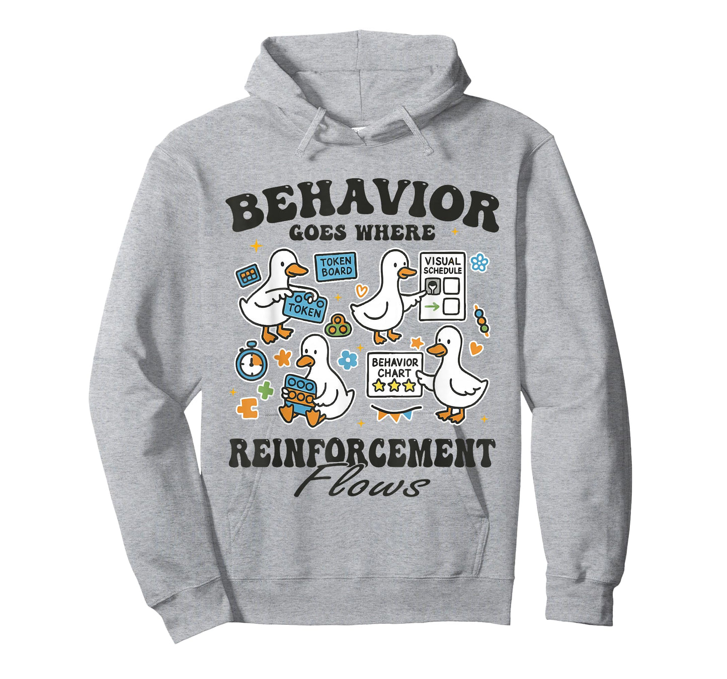 Behavior Analyst Silly Goose RBT ABA Therapy Sped Teacher T-Shirt