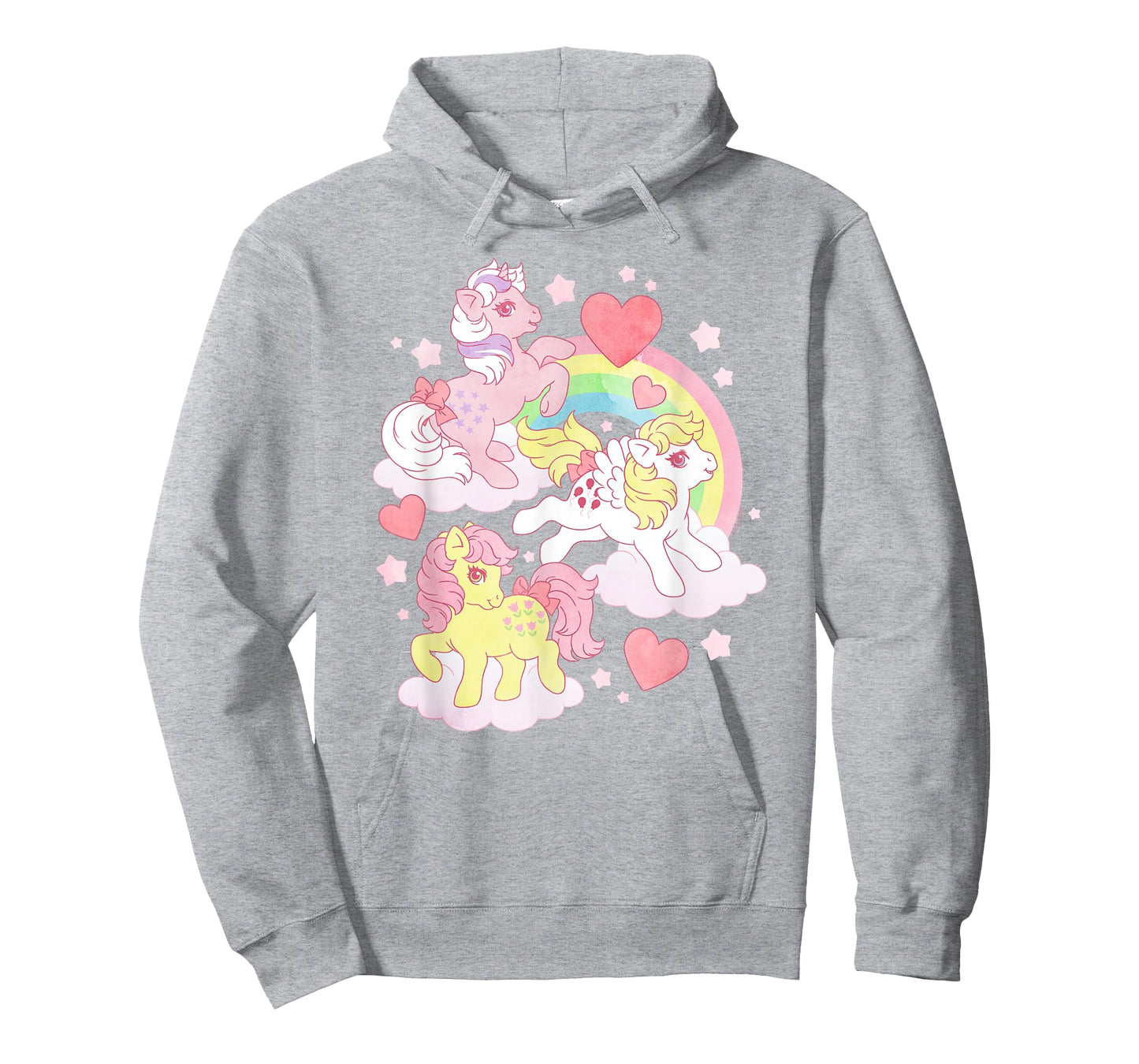 My Little Pony Adorable Rainbow Friendship Distressed Poster T-Shirt
