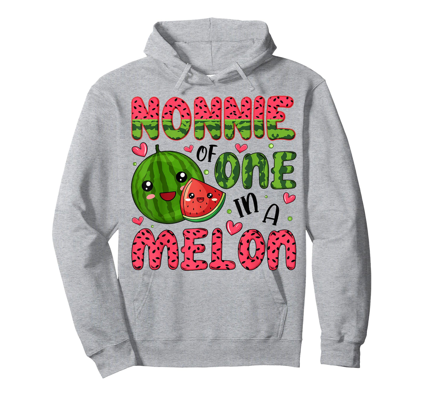 Nonnie of One in A Melon 1St Birthday Watermelon Party T-Shirt