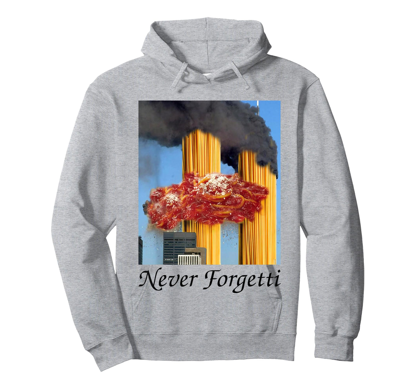 Never Forgetti Funny Spaghetti Meme T-Shirt