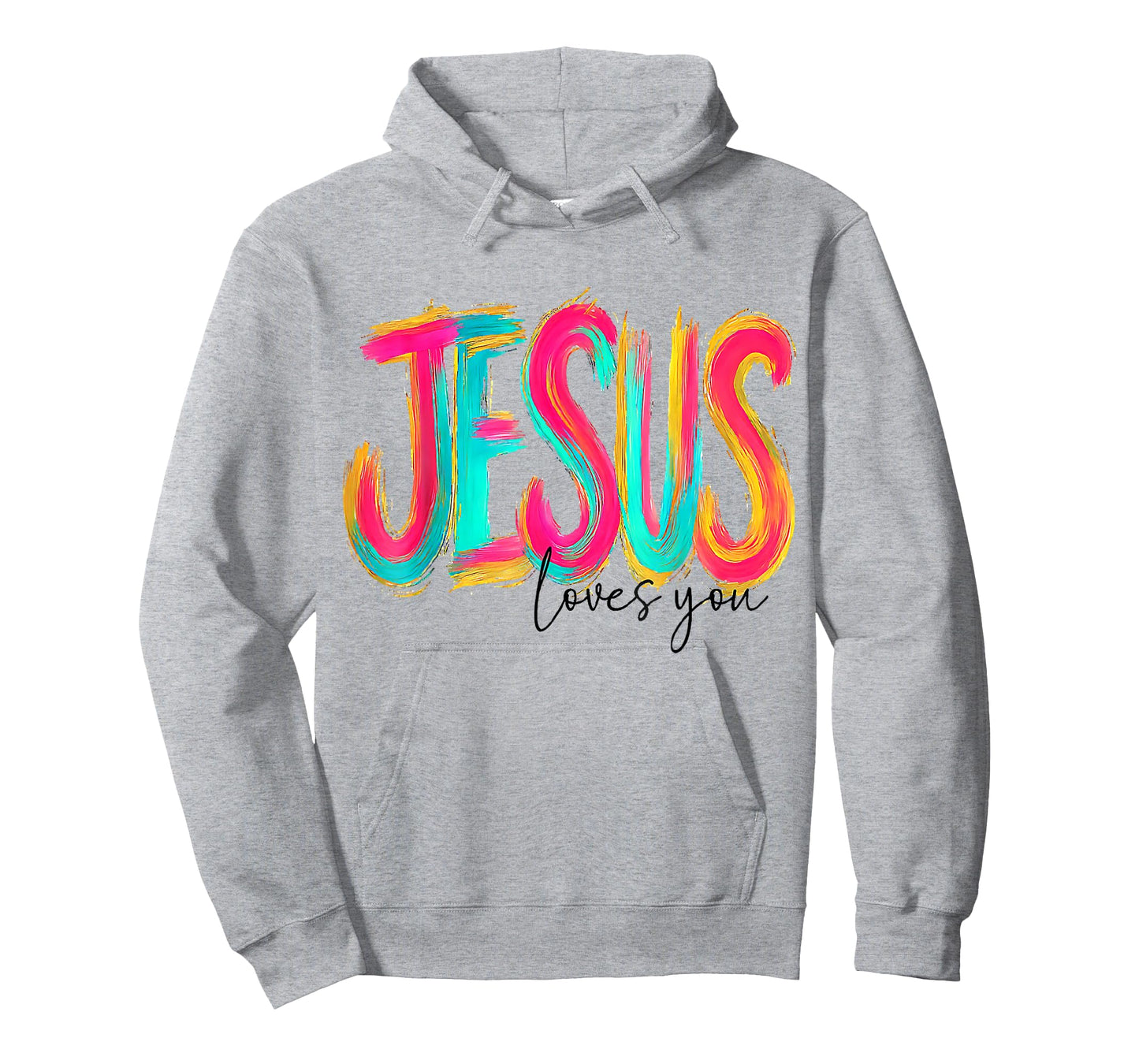 Jesus Loves You Bible Verse Christian Men Women T-Shirt