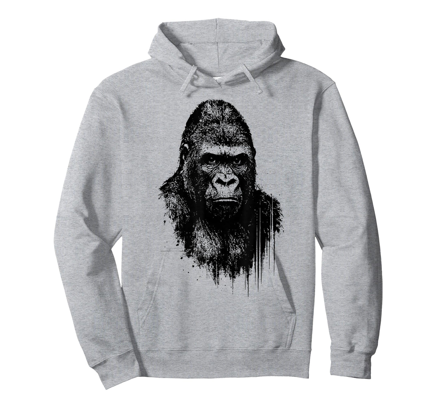 Cool Gorilla Ink Art Urban Jungle Wild Power Portrait Grunge T-Shirt