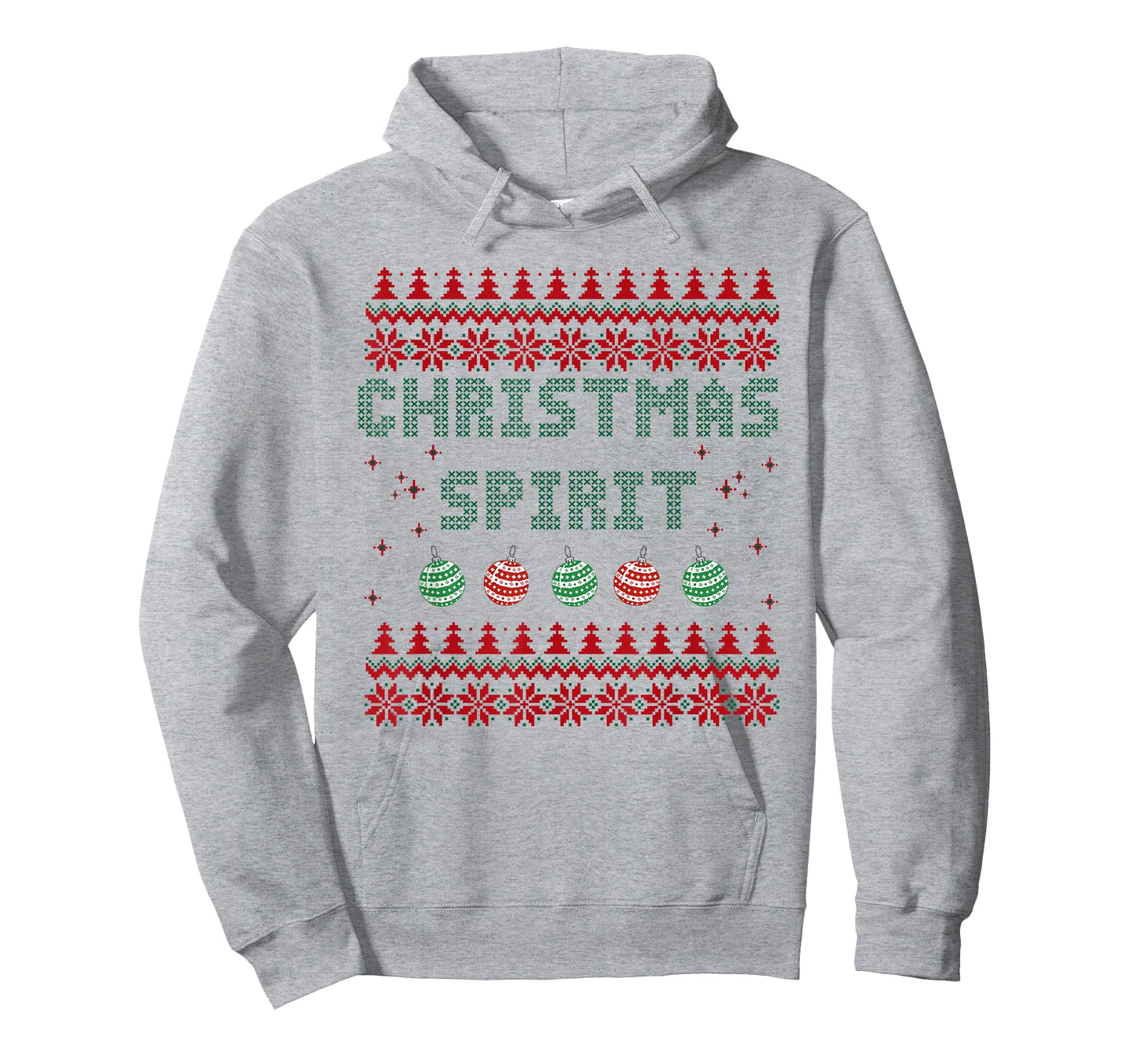Balls Deep in The Christmas Spirit Matching Couples Ugly T-Shirt