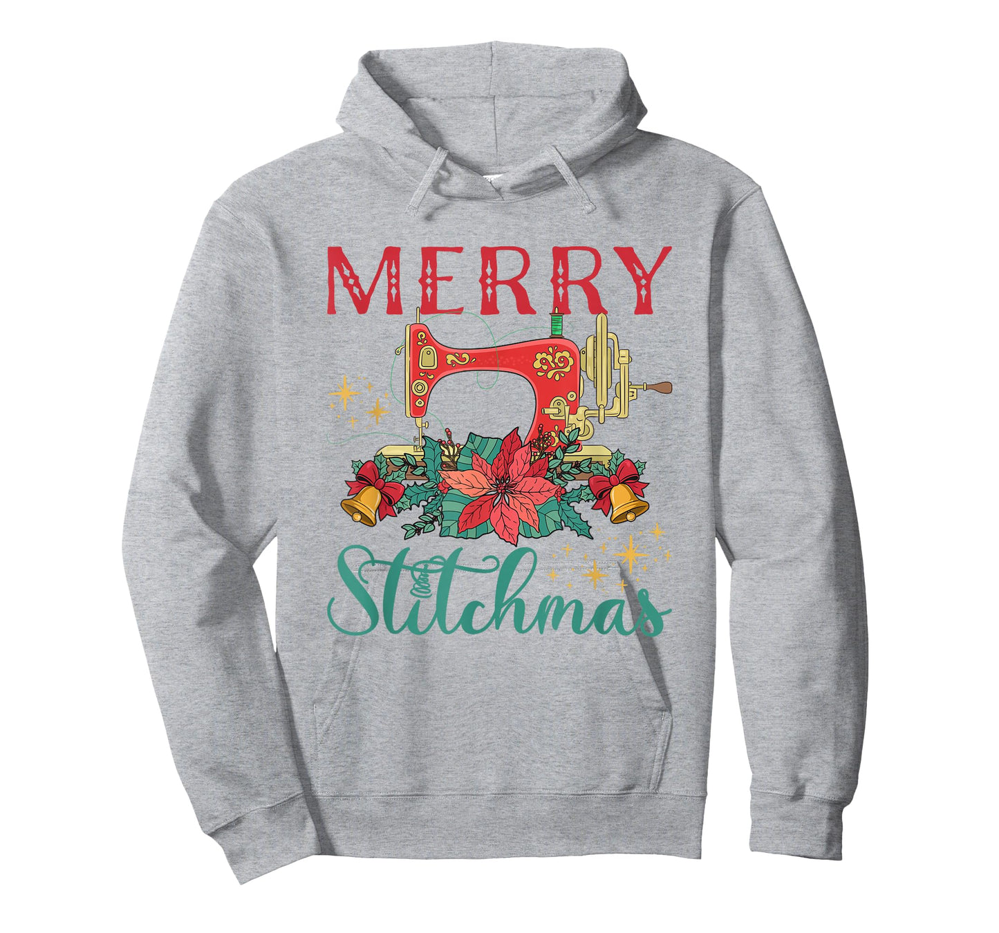 Christmas Sewing Machine Merry Stitchmas T-Shirt