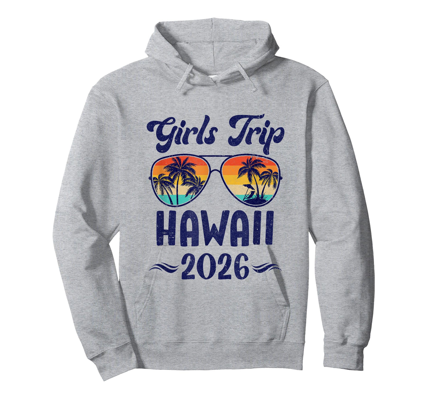 Hawaii Girls Trip Beach Vacation 2026 Matching Group T-Shirt