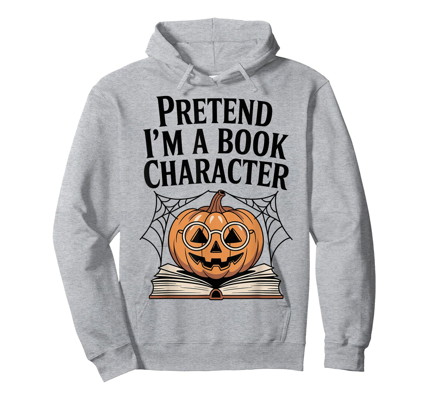 Pretend I'm A Book Character Costumes Kids Halloween Pumpkin T-Shirt