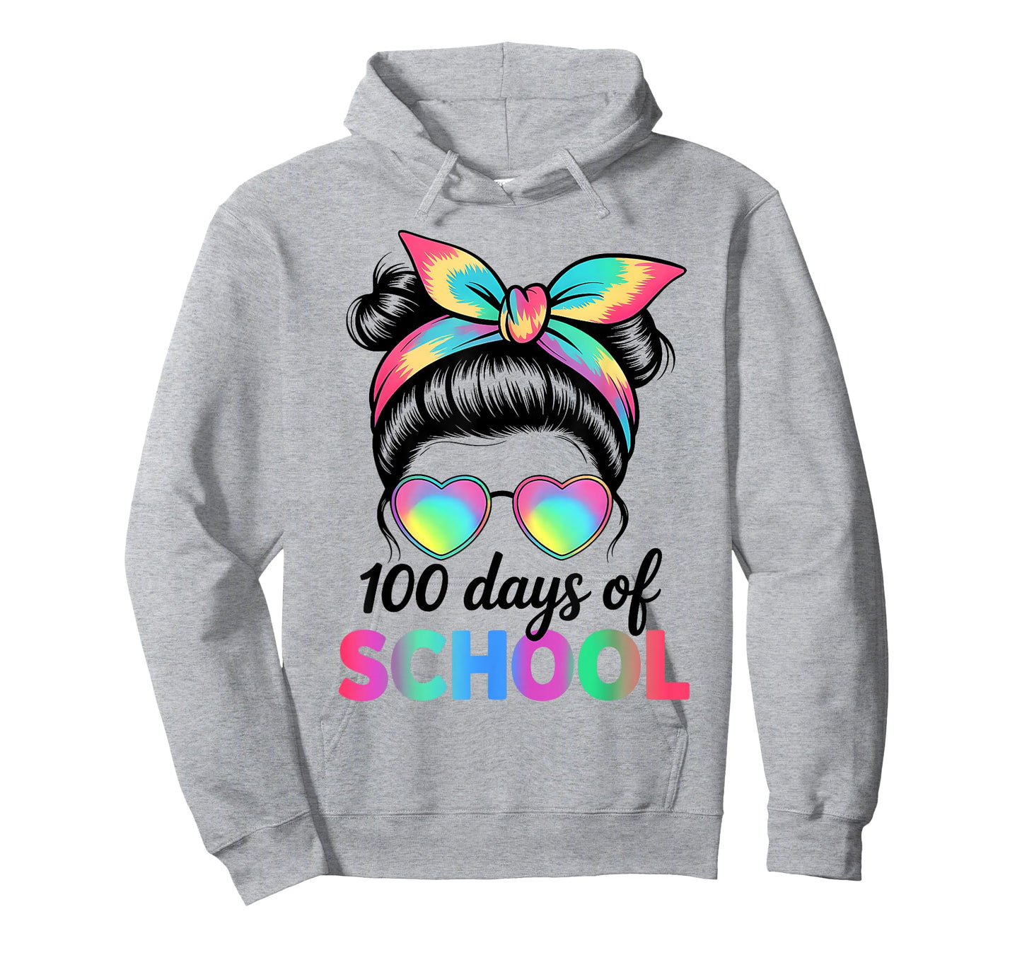 Cute 100 Days of School Girls Kids 100th Day of School T-Shirt