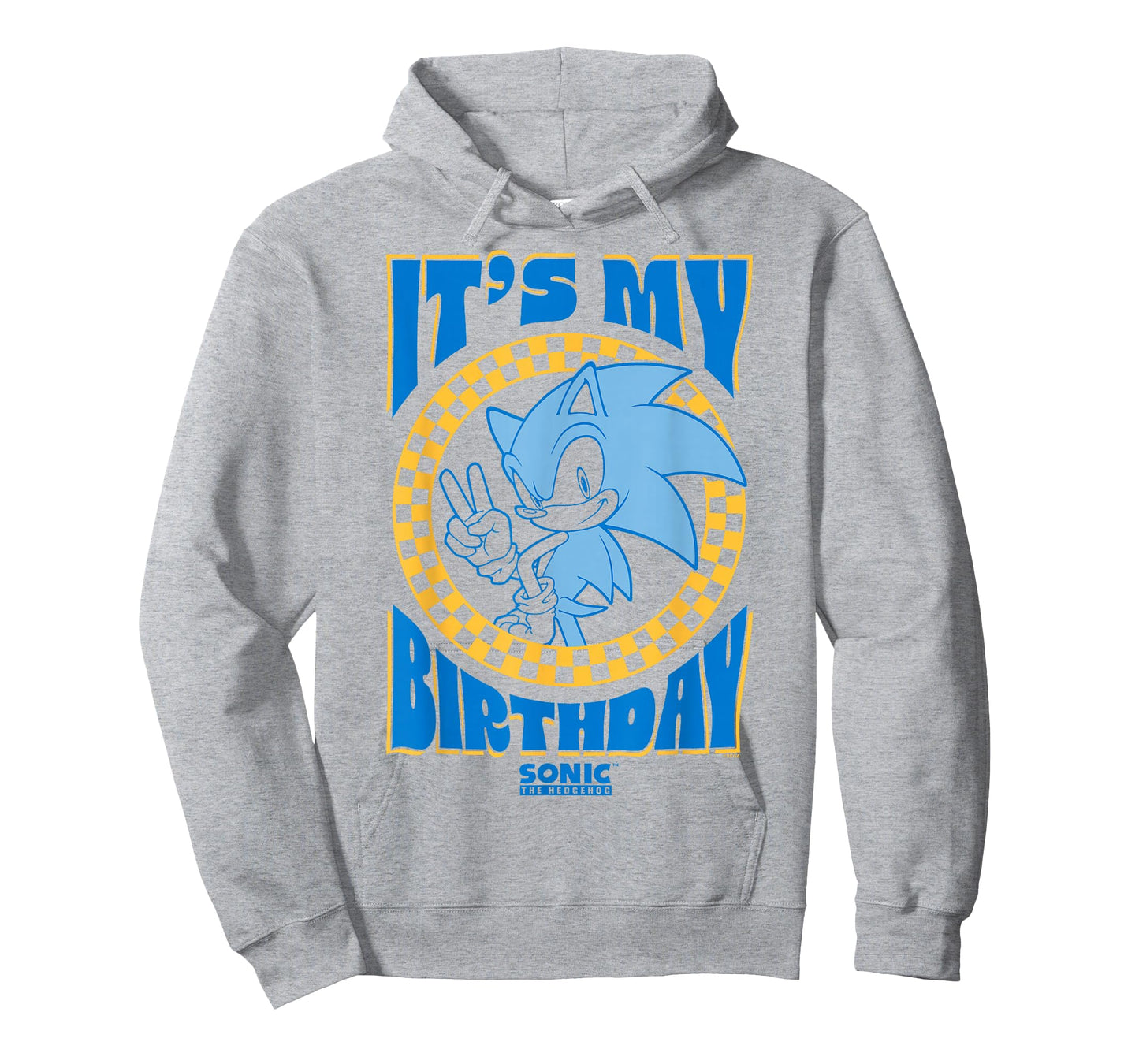 Sonic The Hedgehog It's My Birthday Cool Sonic Pose Poster T-Shirt