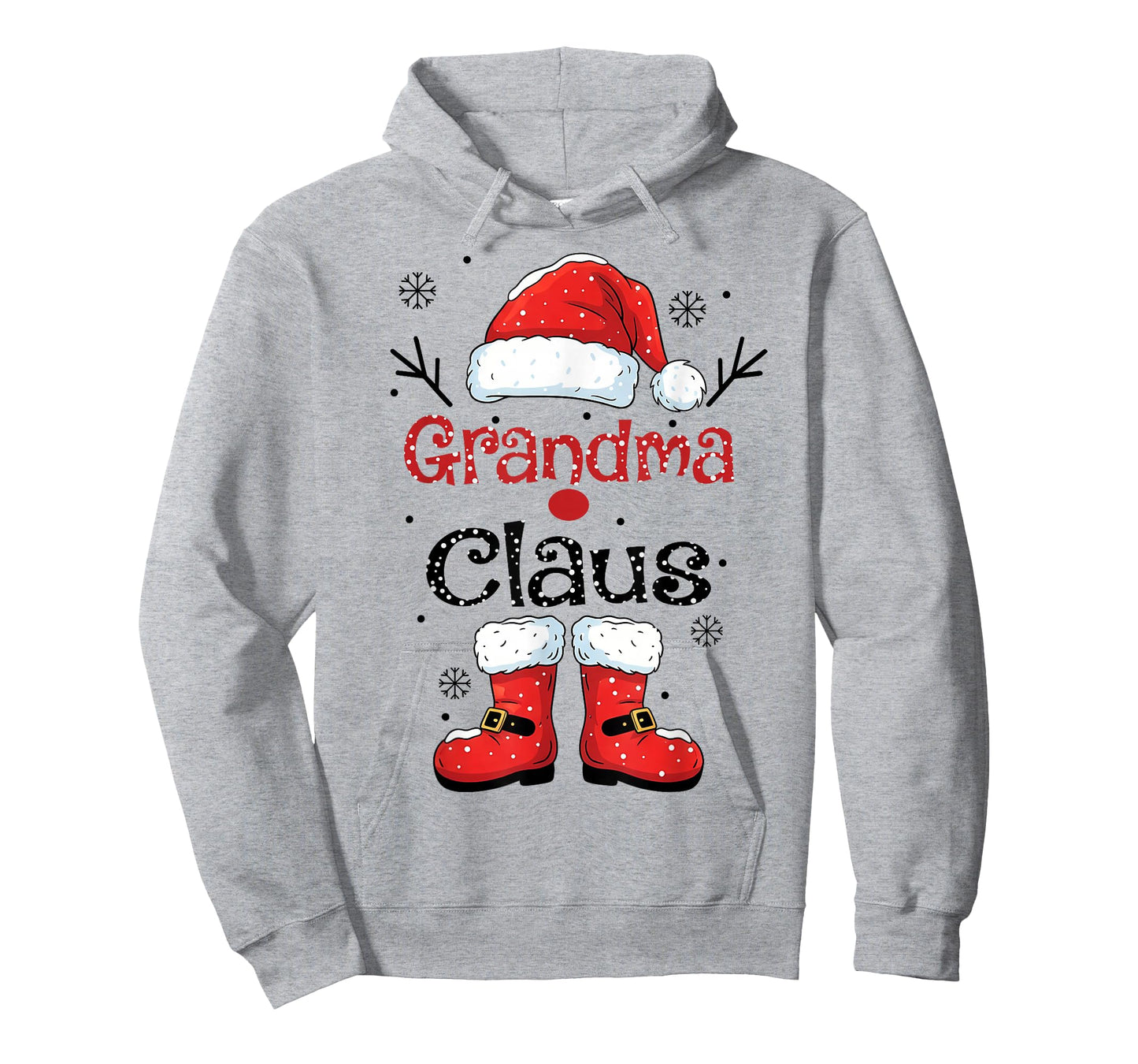 Grandma Claus Christmas Costume Pajama Family Matching T-Shirt