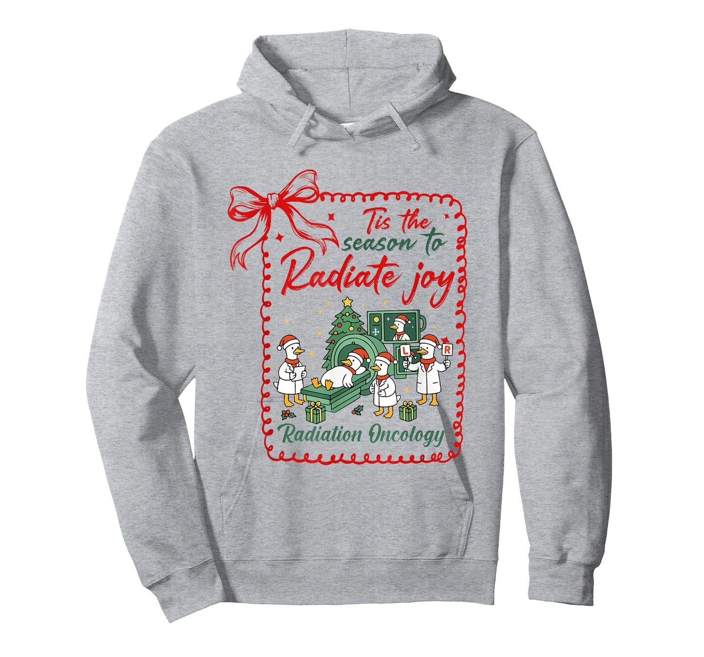 Tis The Season to Radiate Joy Radiation Oncology Christmas T-Shirt