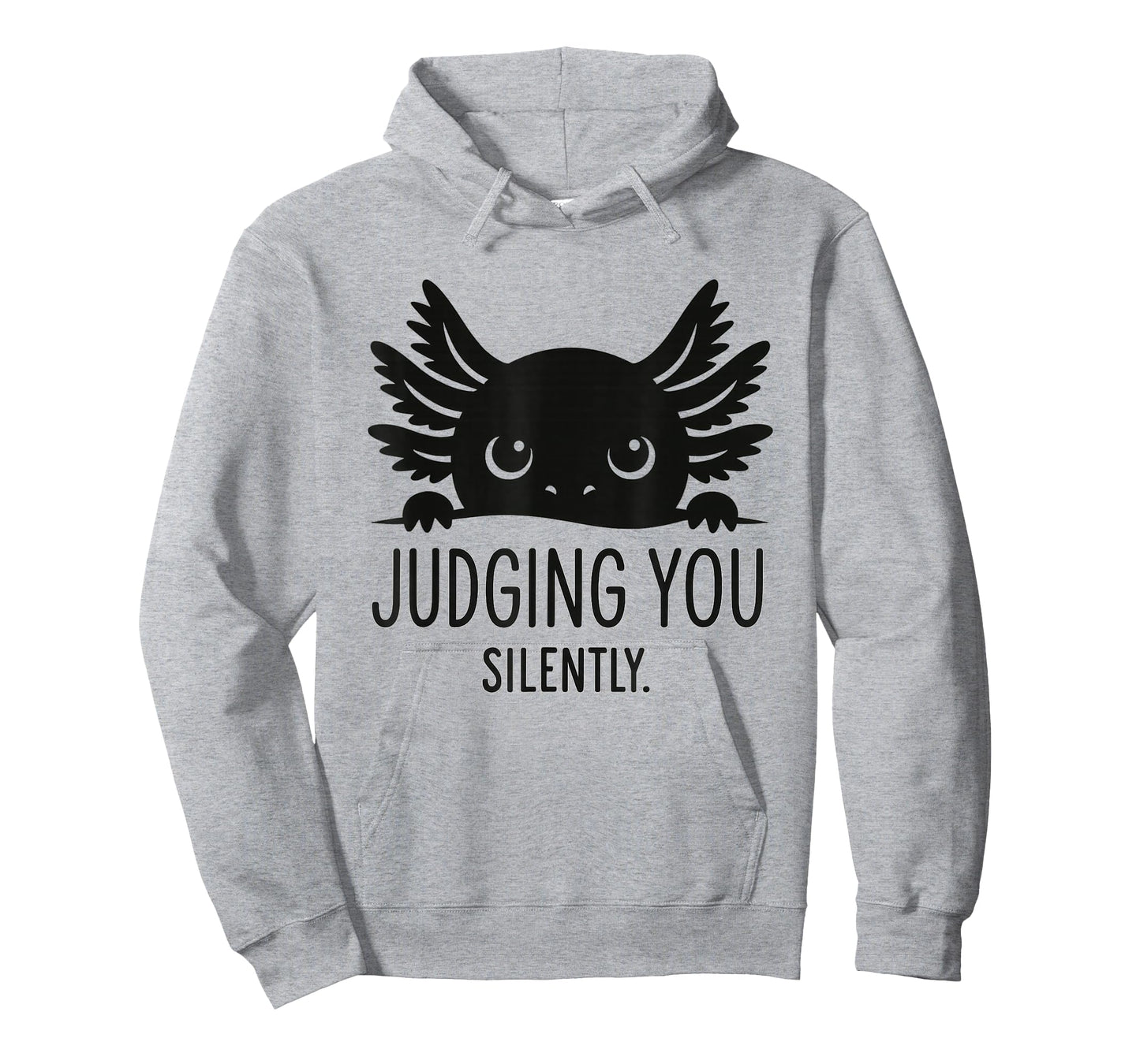 Funny Axolotl Judging You Silently Cute Amphibian T-Shirt