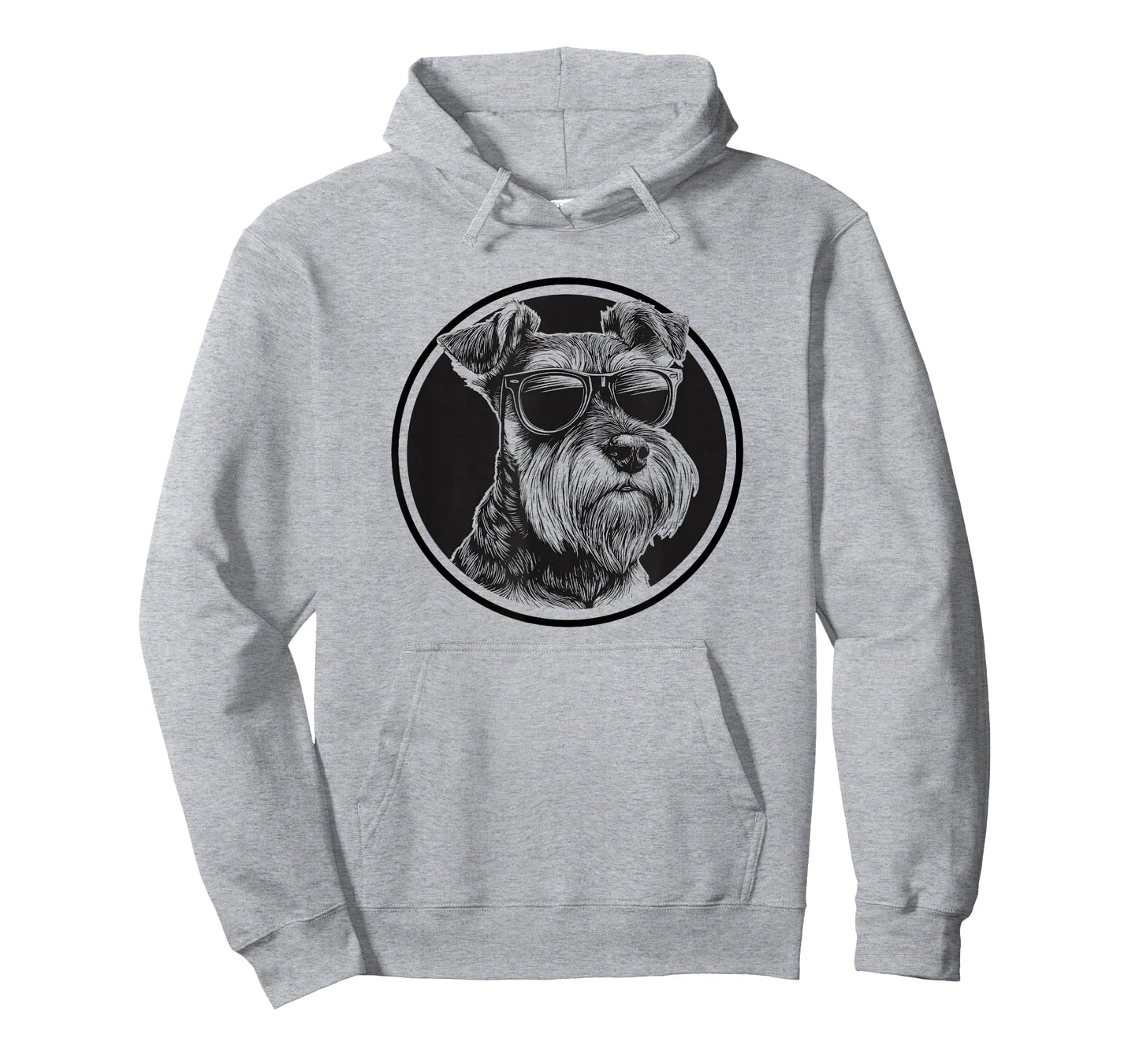 Funny Mens Womens Sunglasses Logo Miniature Schnauzer Lover T-Shirt