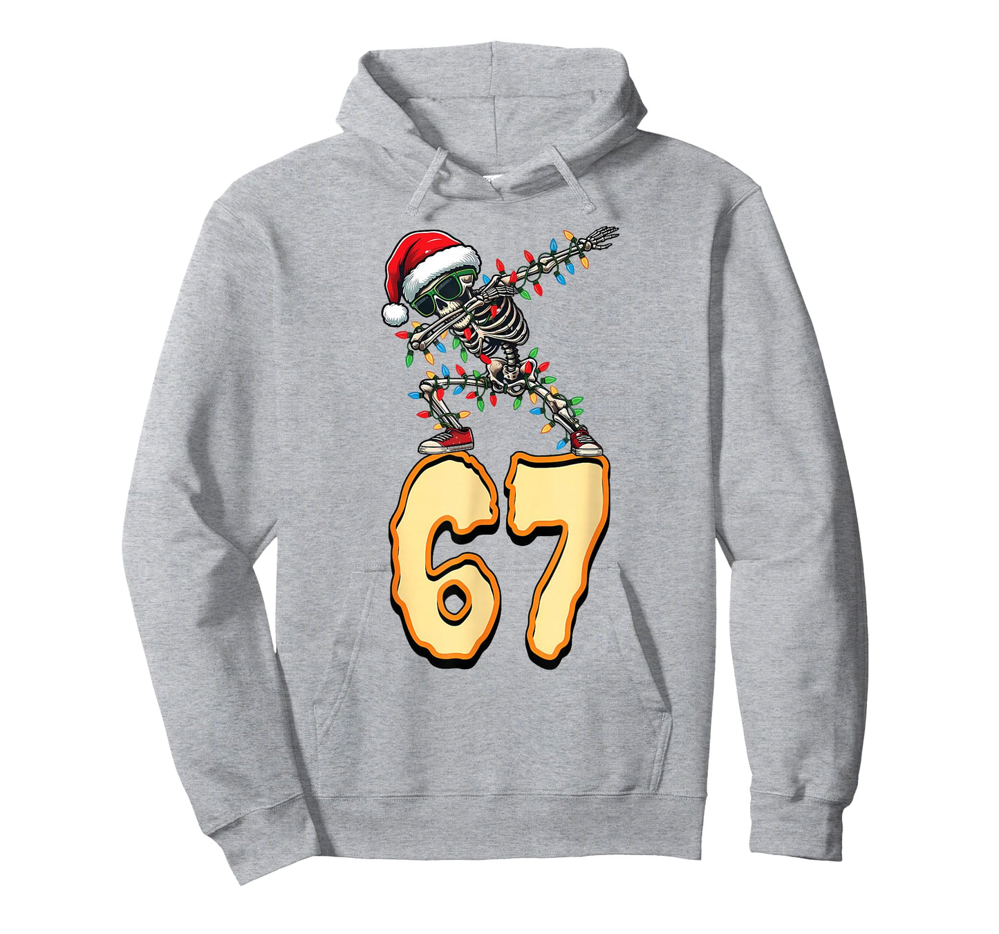 67 Halloween Meme 6 7 Numbers Six Seven Funny Kids Skeleton T-Shirt