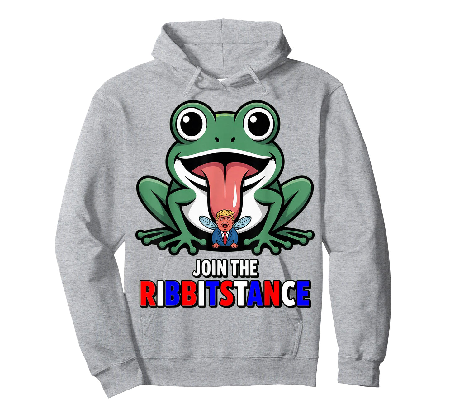 Resistance Frog Funny No Kings Protest Resist Ribbitstance T-Shirt