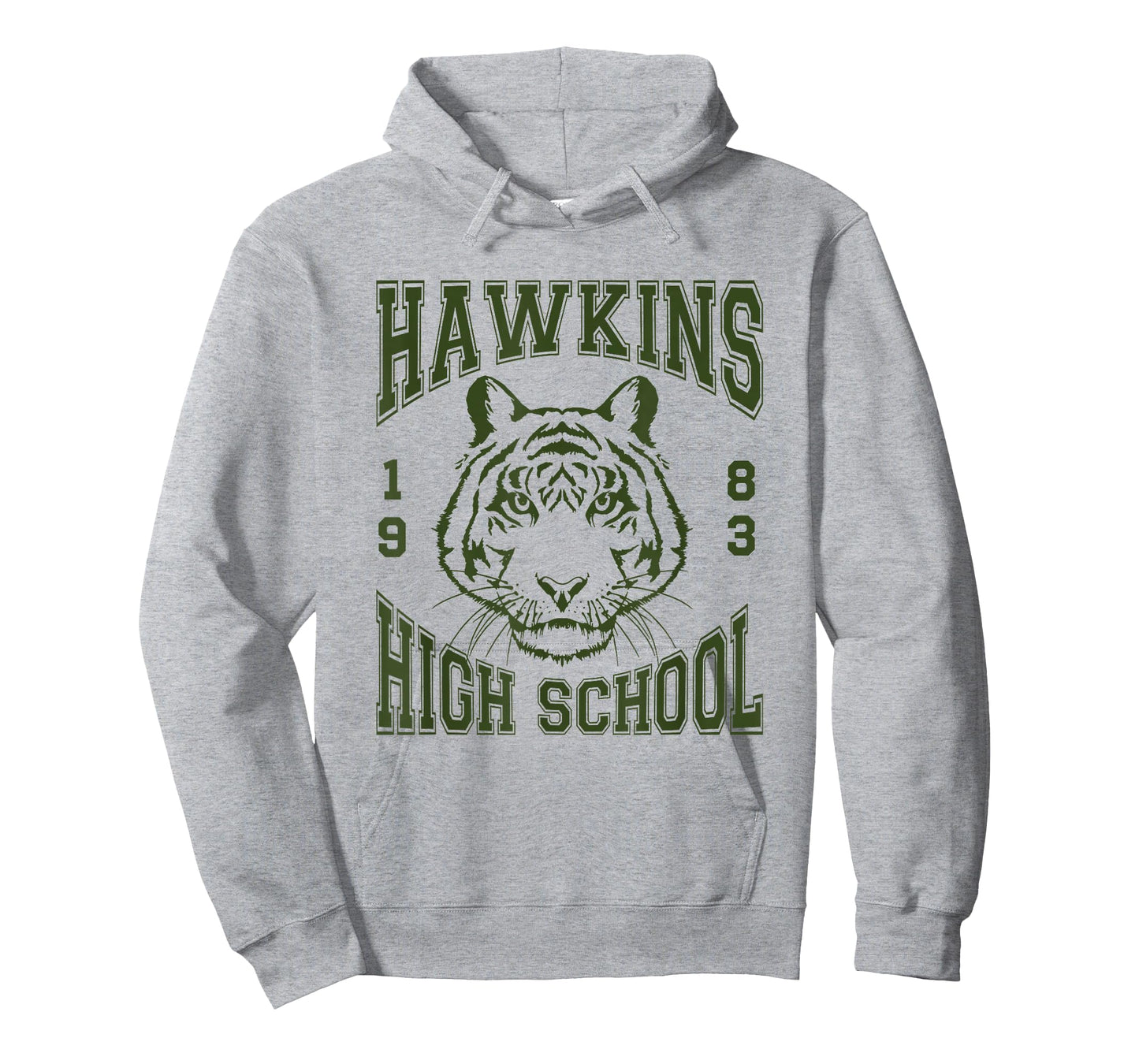 Stranger Things Hawkins High School Tiger 1983 T-Shirt