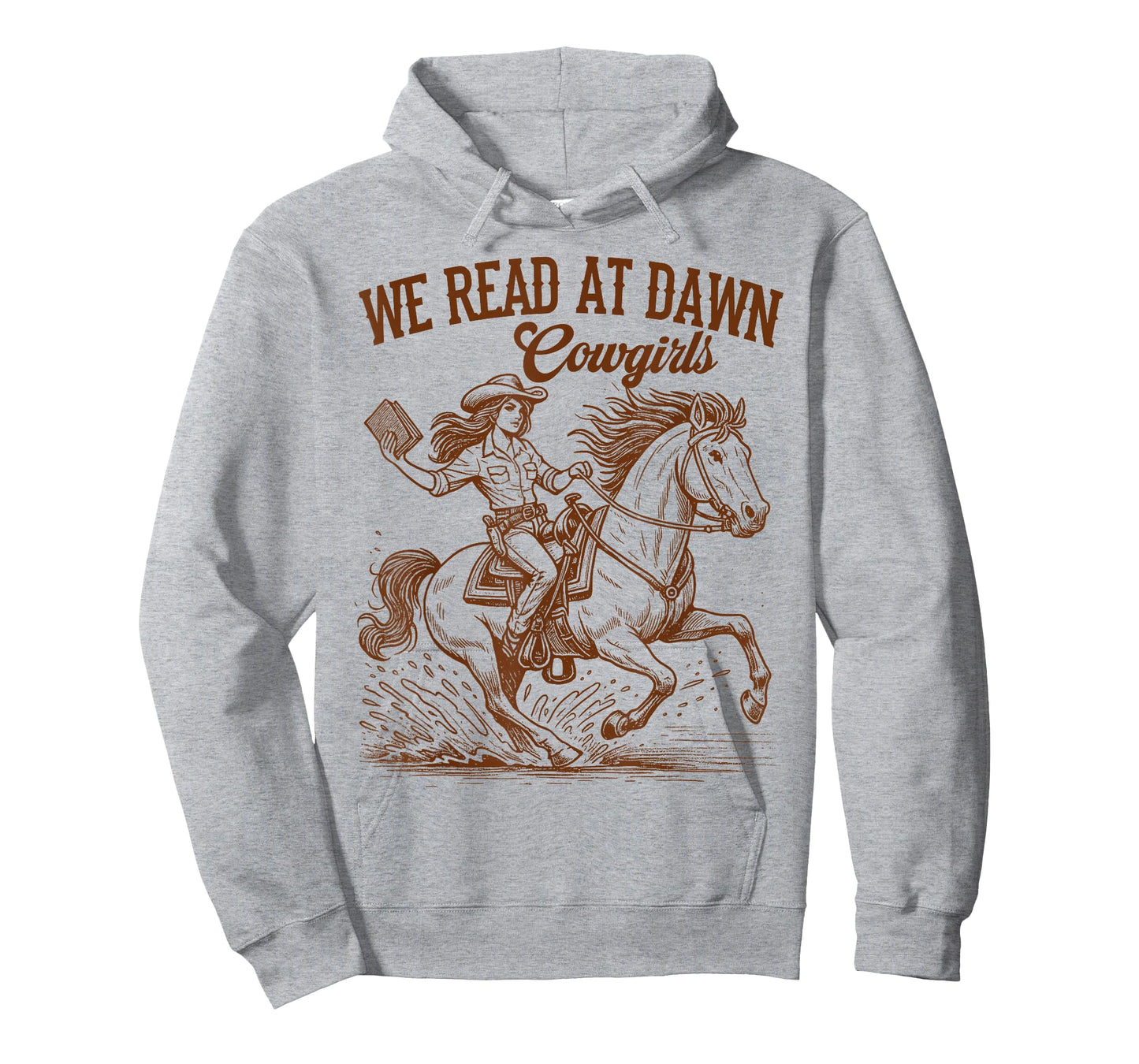 Western Life Book Lover Reading We Reads at Dawn Cowgirls T-Shirt