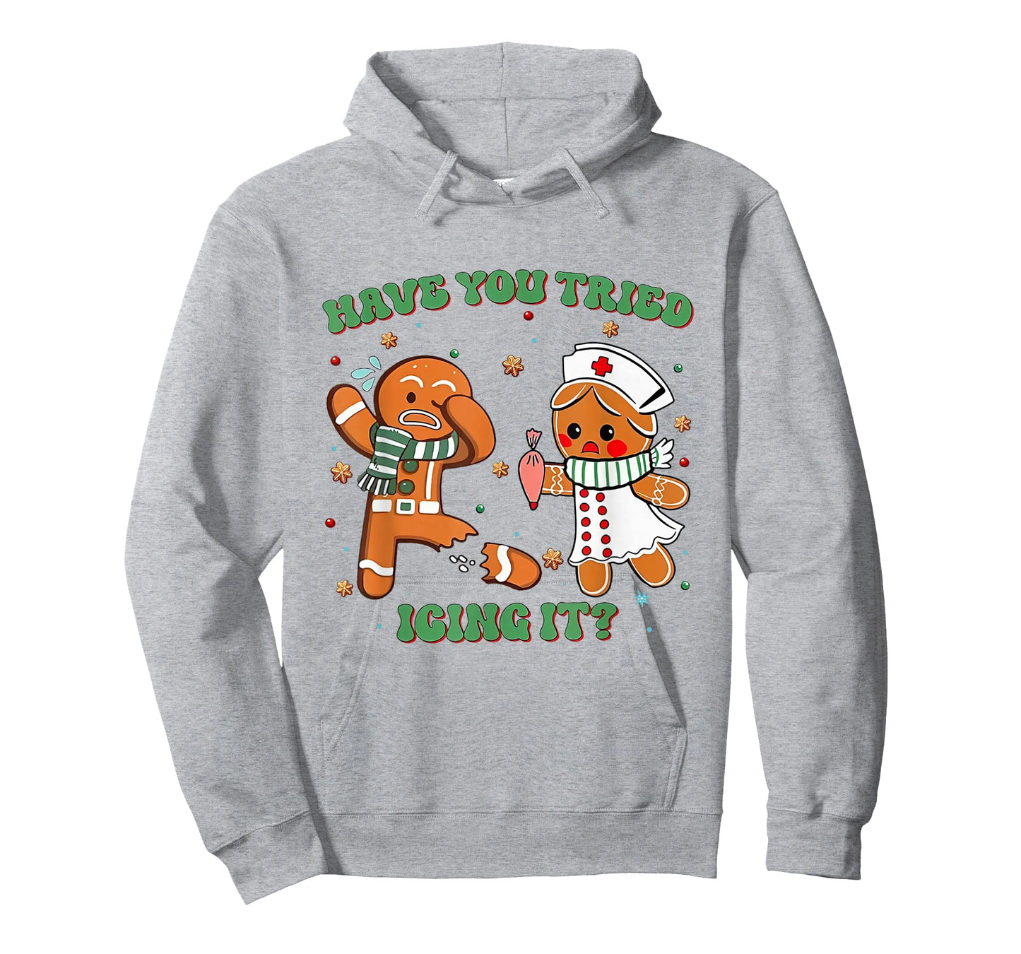 Funny Nurse Christmas, Have You Tried Icing It T-Shirt
