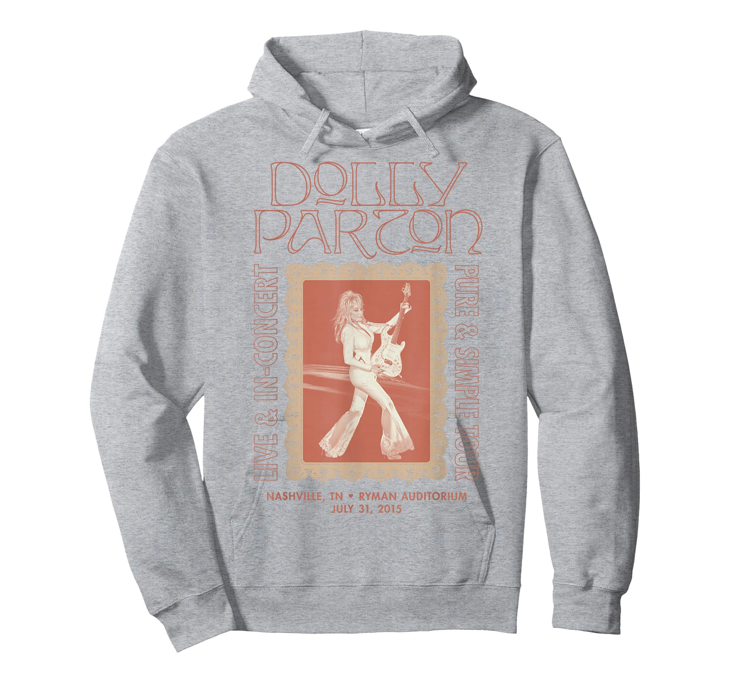 Dolly Parton Live & in-Concert Pure & Simple Tour Nashville T-Shirt