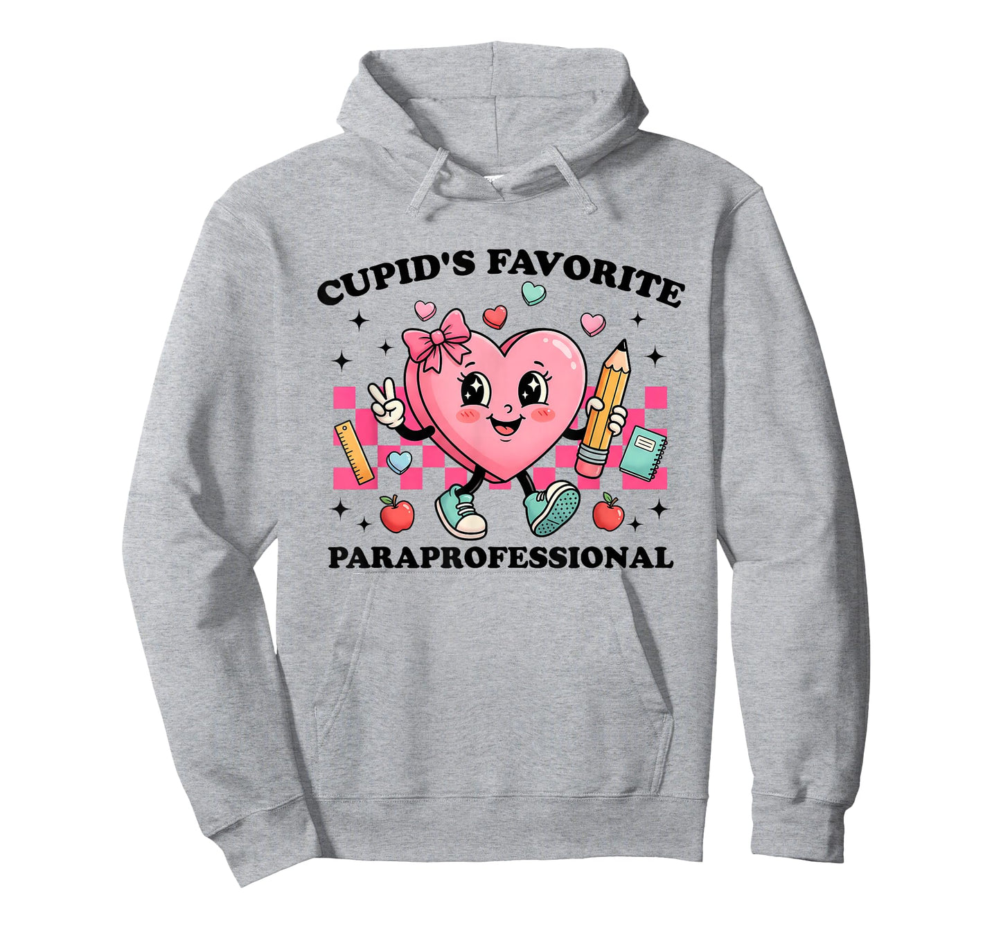 Cupid’s Favorite Paraprofessional Valentines Funny Cupid T-Shirt
