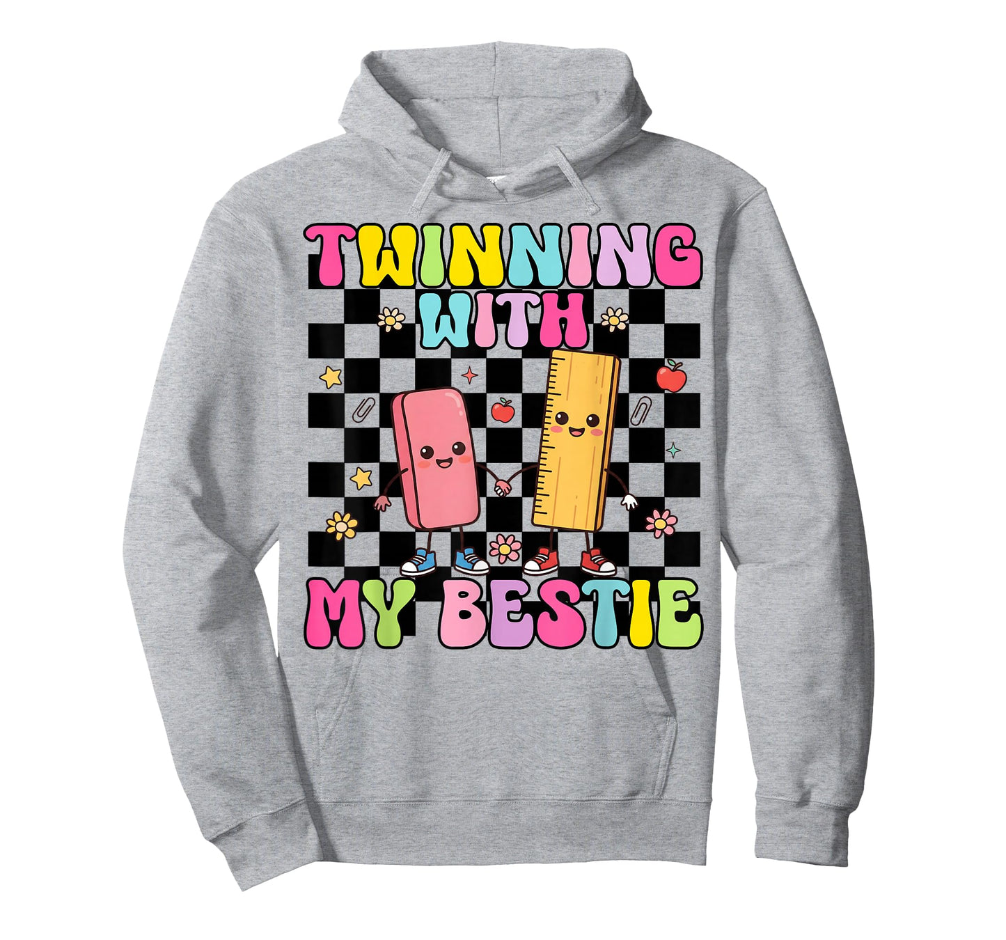 Twinning with My Bestie Spriit Week Matching Kids Girls T-Shirt