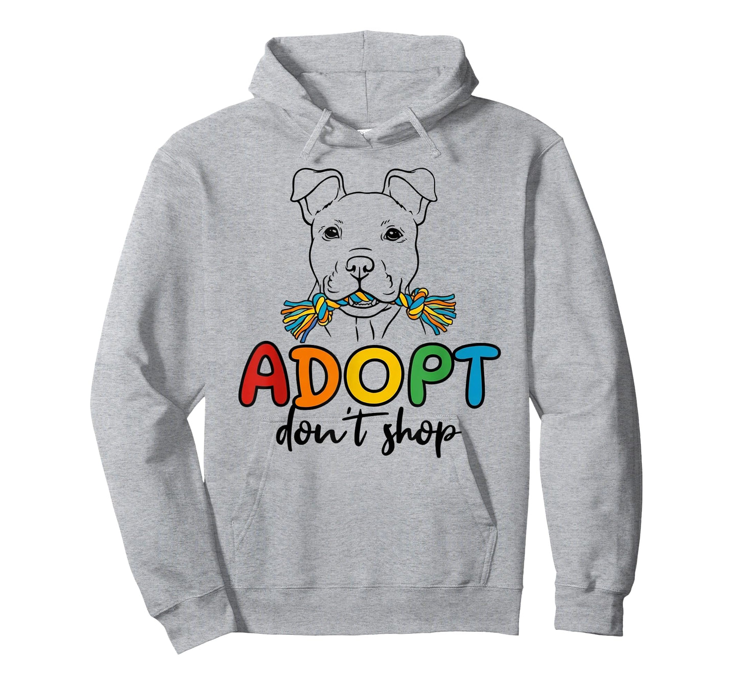 Adopt Don't Shop Rescue Awareness, Colorful Cute Rescue T-Shirt