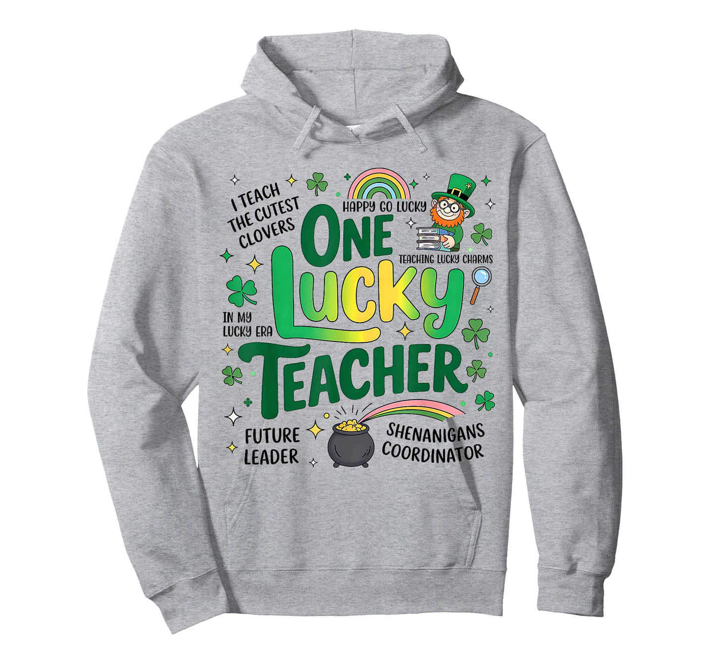 One Lucky Teacher St. Patrick's Day Irish Teacher Lucky Era T-Shirt