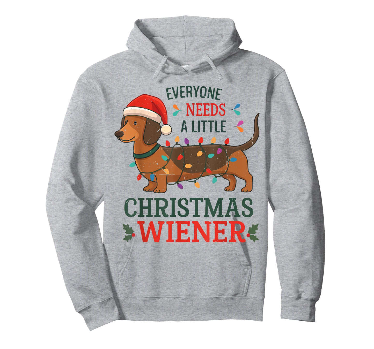 Everyone Need Weiner Dog Christmas Dachshund Pajamas Toddler T-Shirt