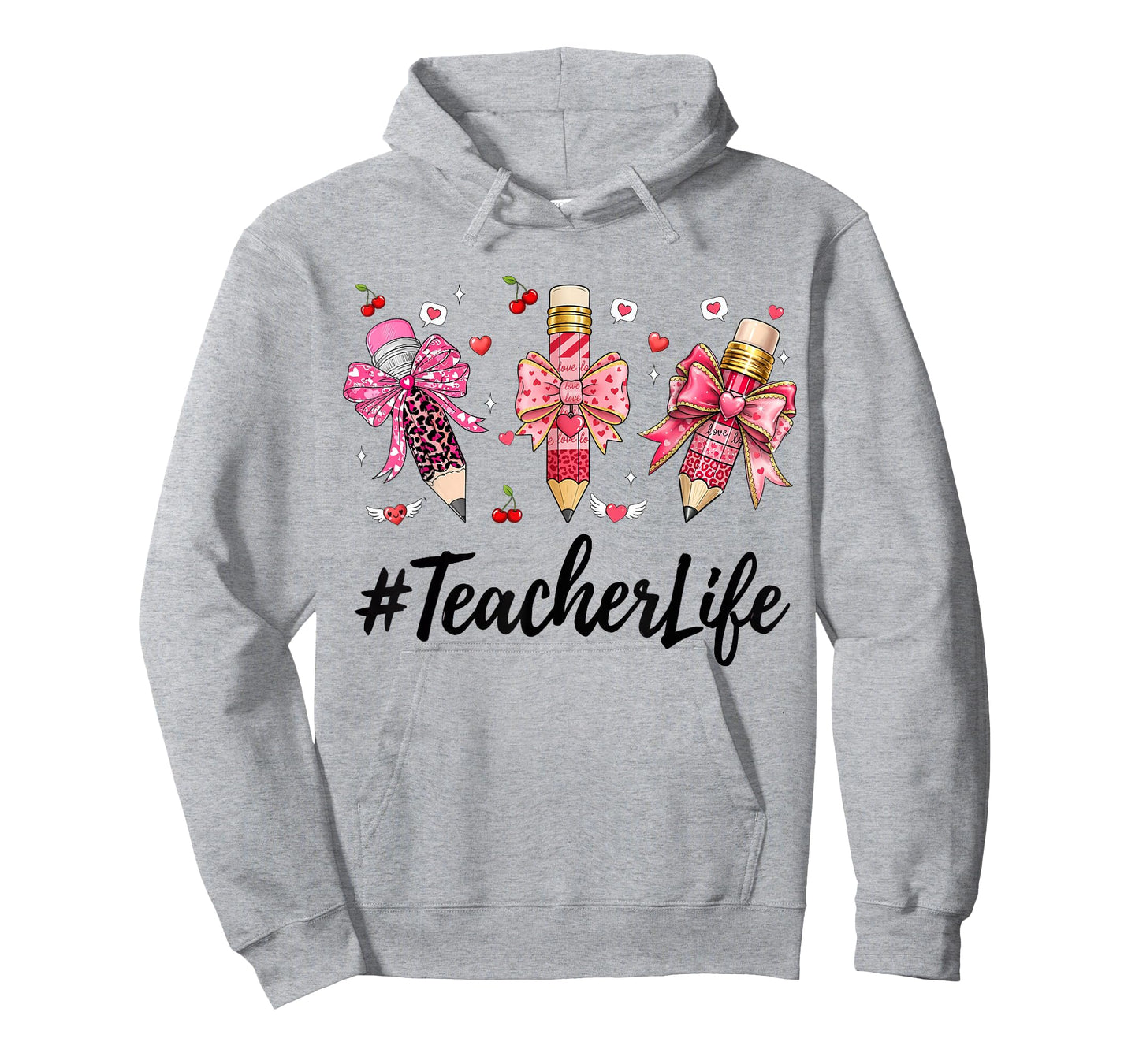 Teacher Valentine Coquette Bow Teacher Valentines Day T-Shirt