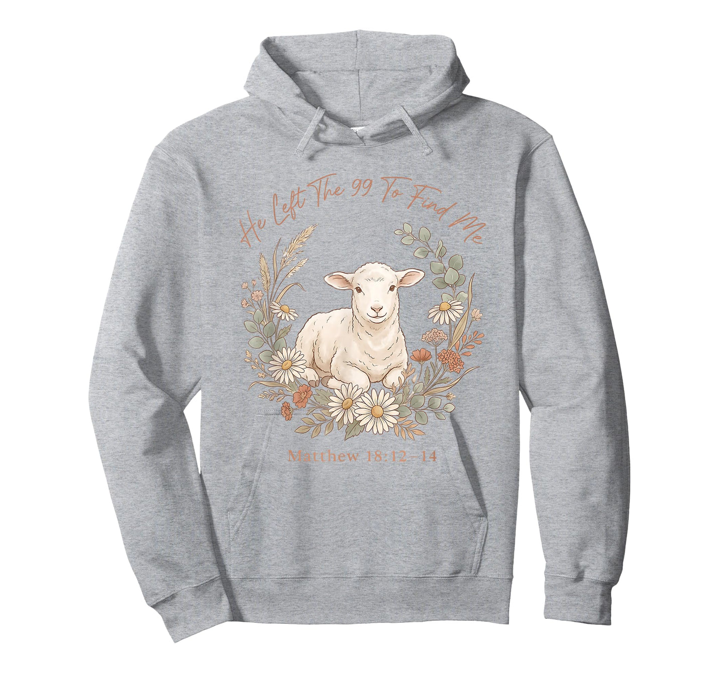 Jesus Boho Floral Christian Women He Left The 99 to Find Me T-Shirt