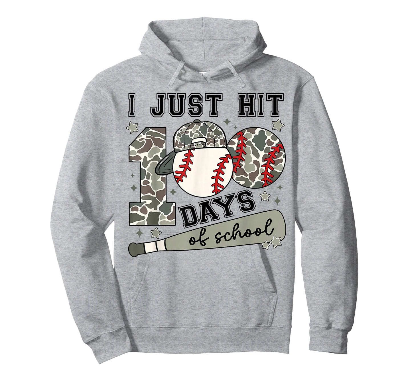 I Just Hit 100 Days of School Teacher Baseball Boys Kids T-Shirt