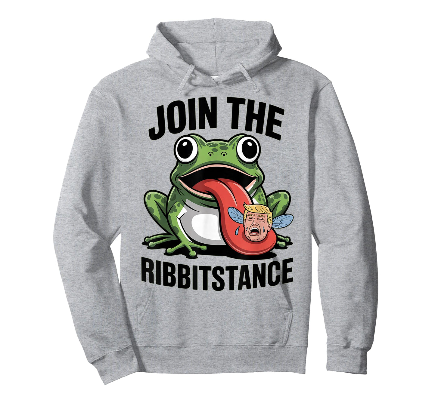 Resistance Frog Funny No Kings Protest Resist Ribbitstance T-Shirt