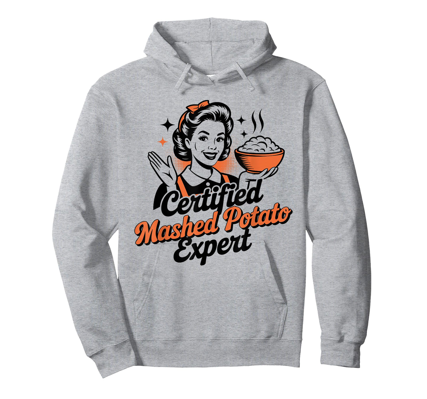 Funny Certified Mashed Potato Expert for Sweet Potato Lovers T-Shirt