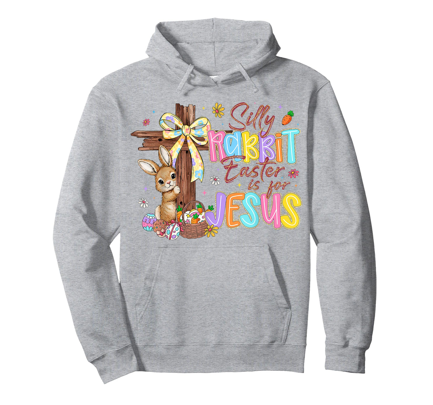 Silly Rabbit Easter is for Jesus Kids Girls Women Boys Girls T-Shirt