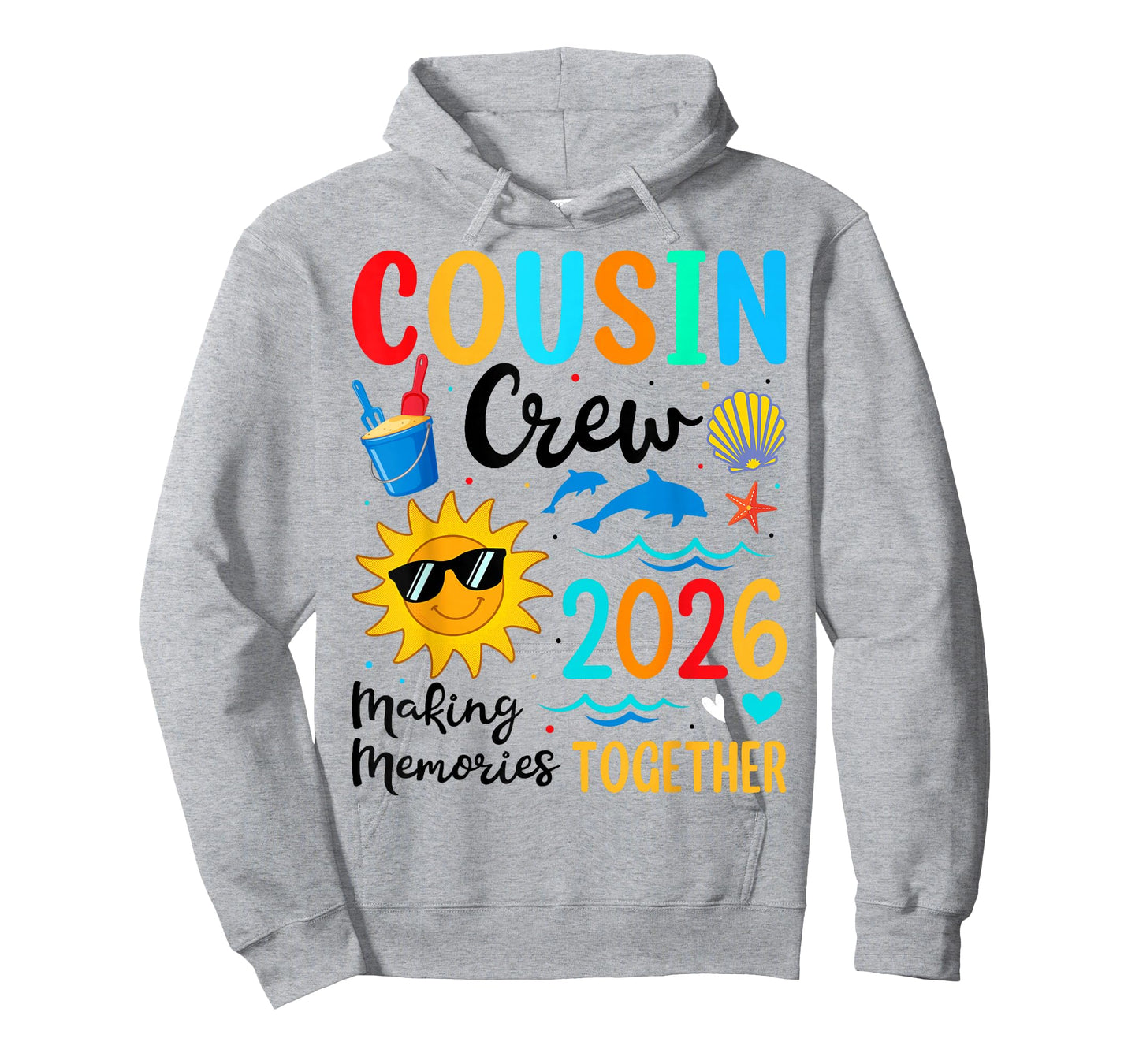 Cousin Crew 2026 Summer Vacation Beach Family Trip Matching T-Shirt