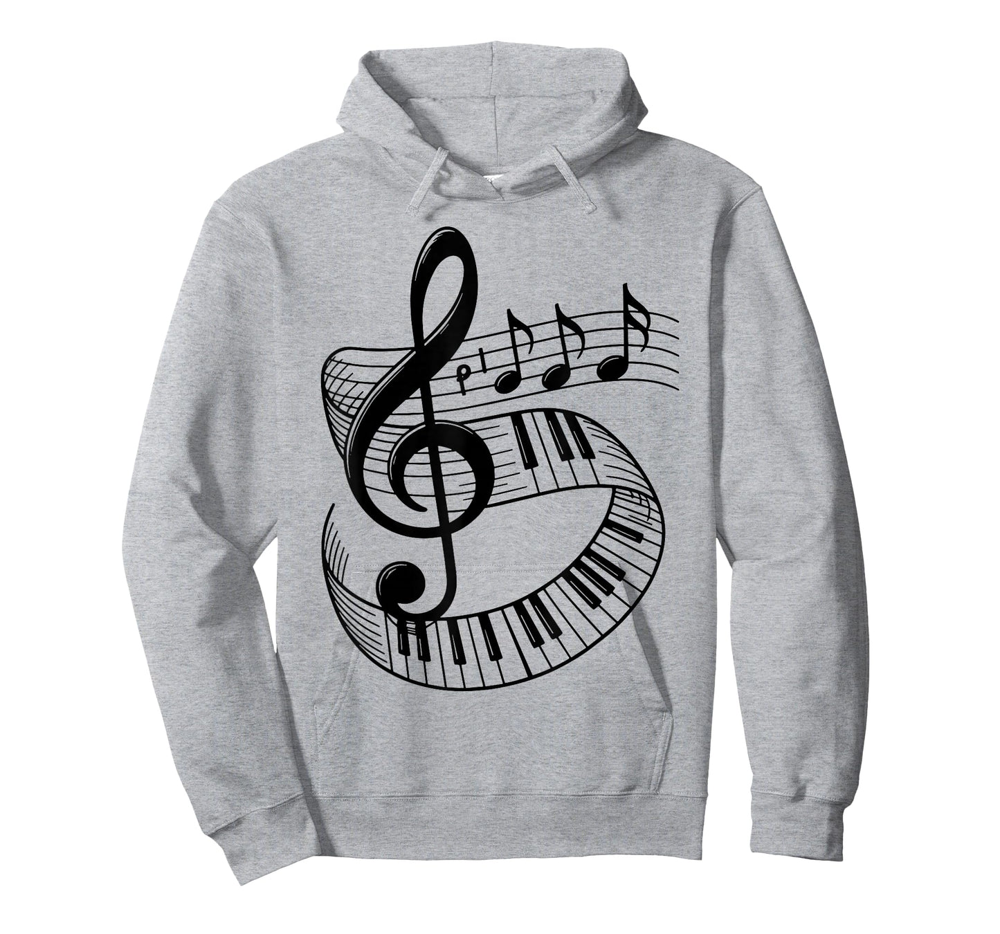 Pianist Music Note Treble Clef Piano Player Keyboard Teacher T-Shirt