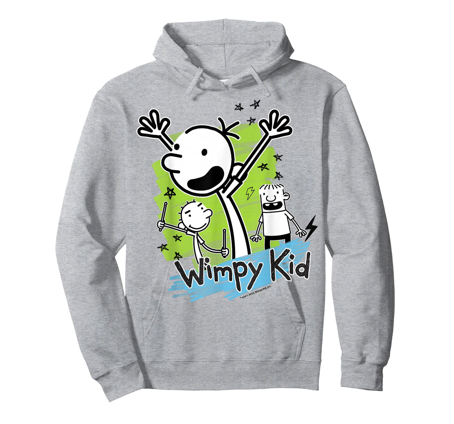 Diary of a Wimpy Kid Greg Heffley Cartoon Stick Characters T-Shirt