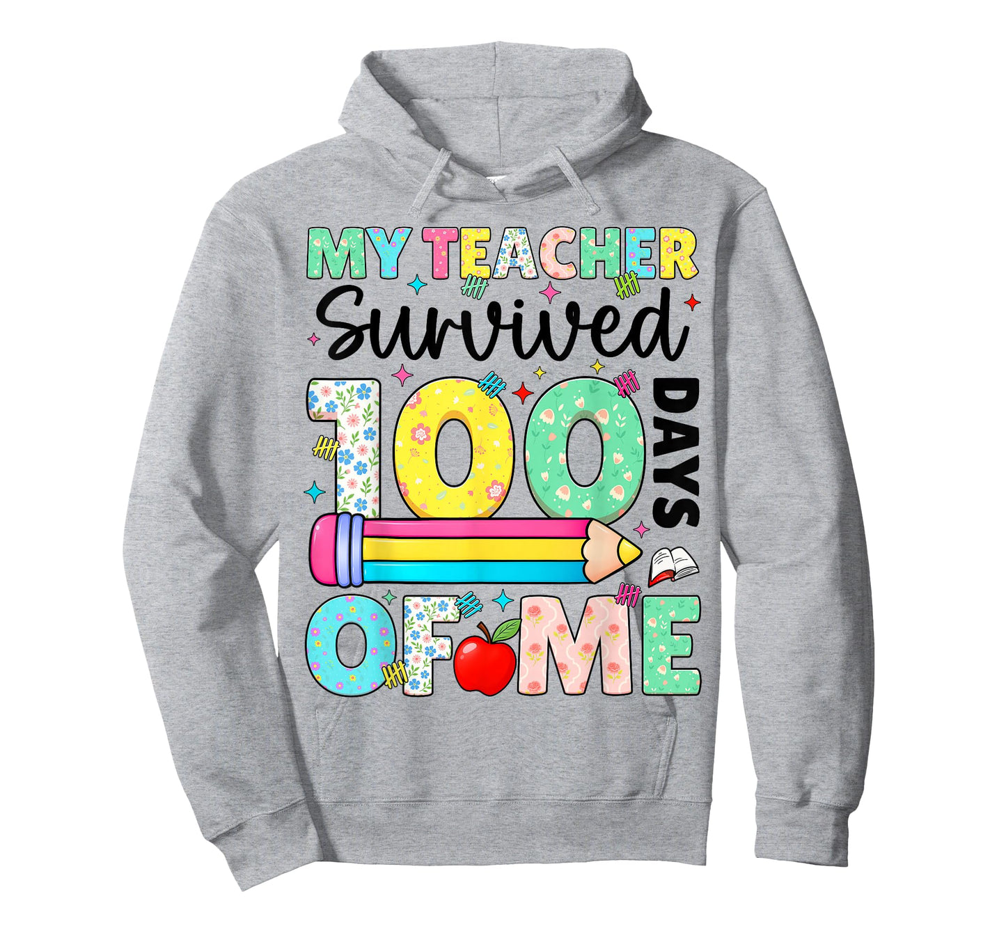 My Teacher Survived 100 Day of Me 100th Day Boy Girl T-Shirt
