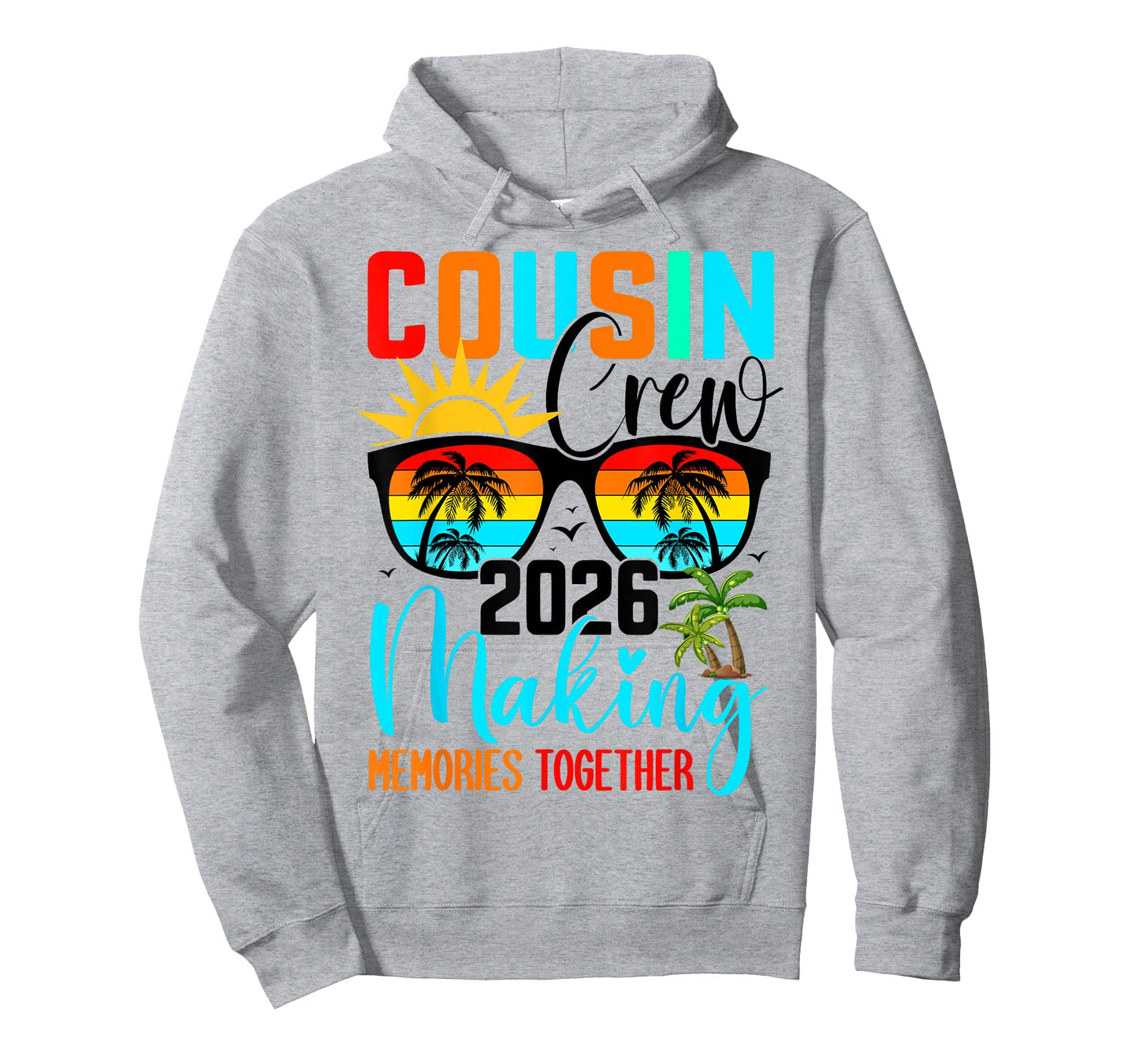 Cousin Crew 2026 Summer Vacation Beach Family Trip Matching T-Shirt
