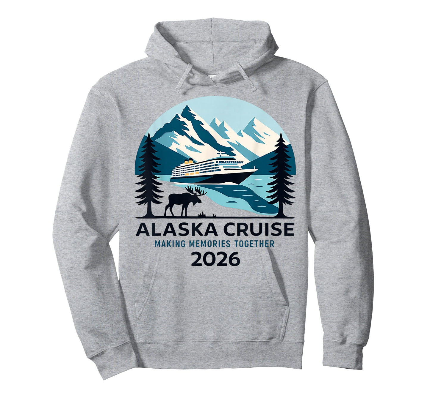 Matching Family Friends and Group Alaska Cruise 2026 T-Shirt