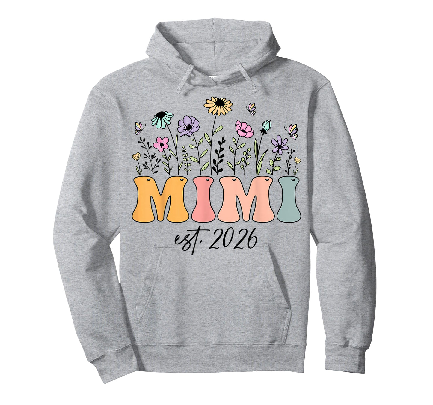 Mimi Est. 2026 Wildflower Promoted to Mimi T-Shirt