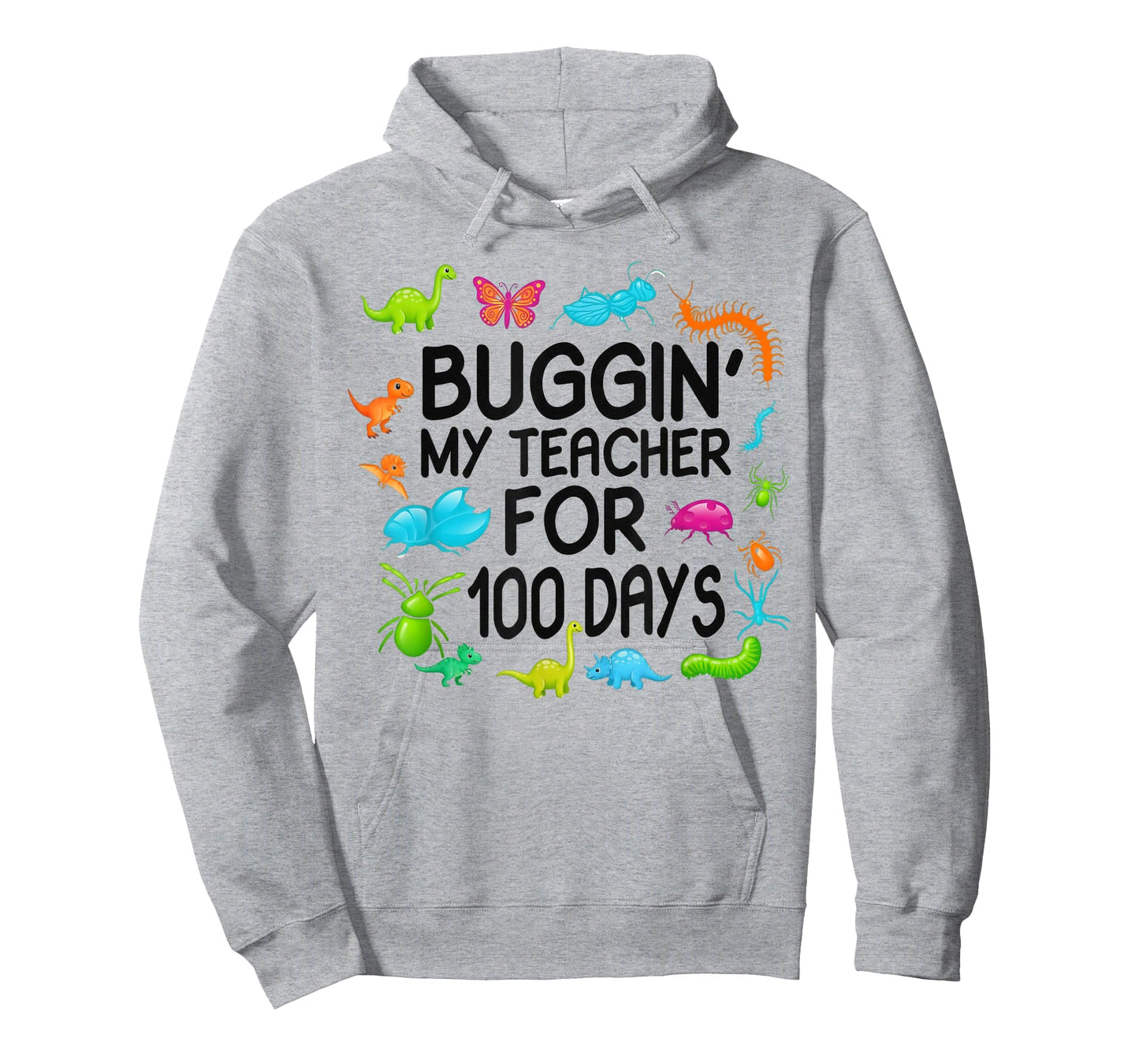 100 Days Buggin My Teacher Kid I've Bugged My Boys 100th Day T-Shirt