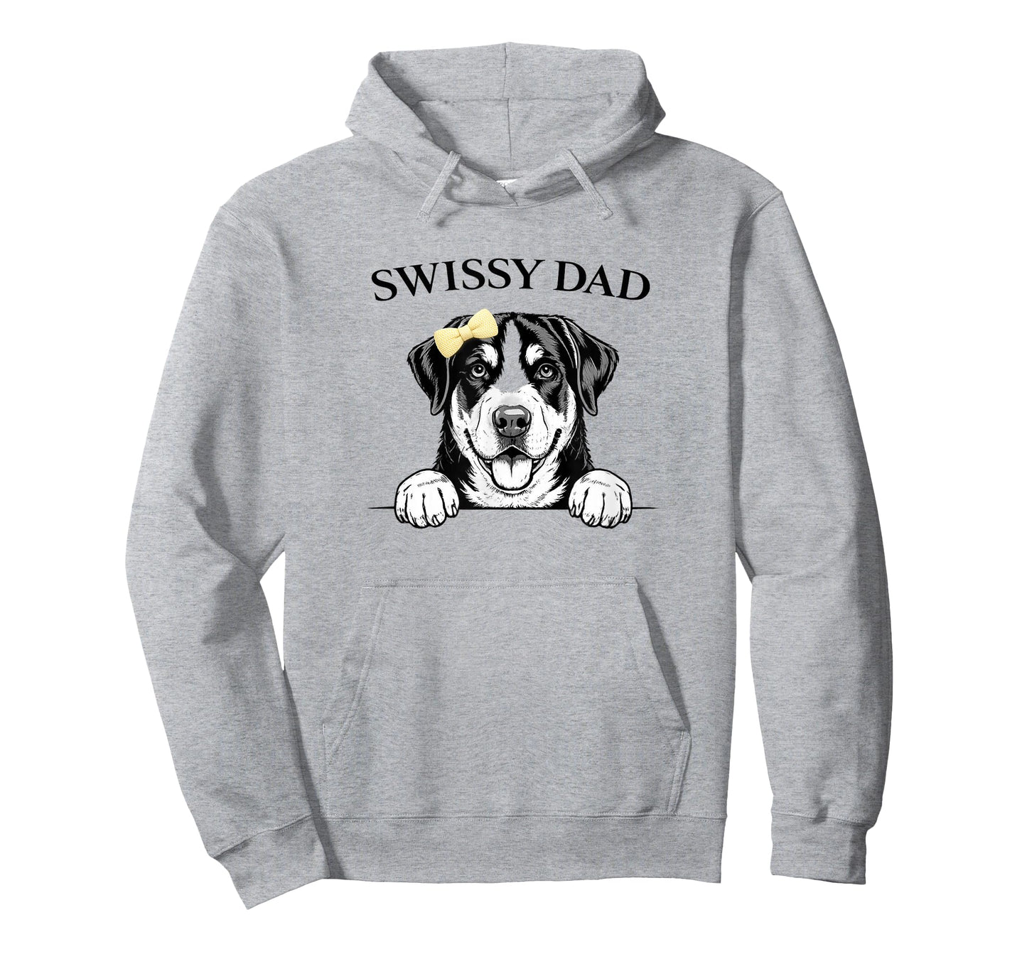 Greater Swiss Mountain Dog Swissy Dad Tee T-Shirt