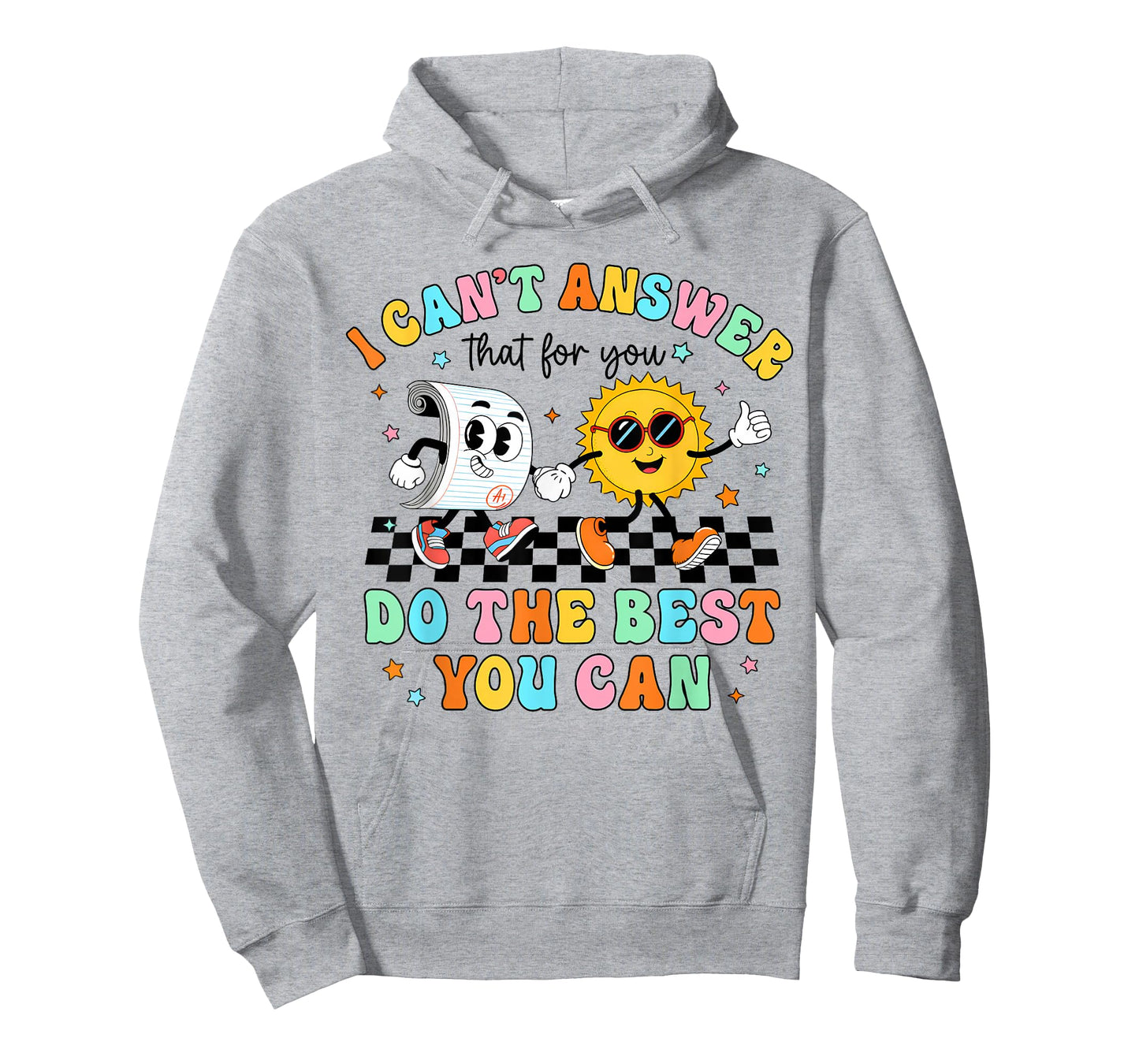 I Can't Answer That for You Staar Test Teacher Testing Day T-Shirt