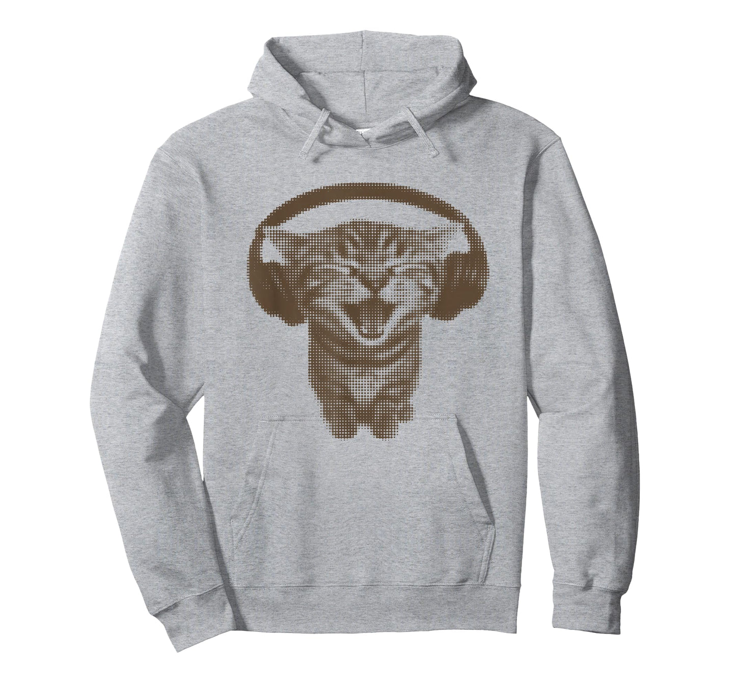Cute Headphones Cat Funny Silly y2k Grunge Graphic T-Shirt