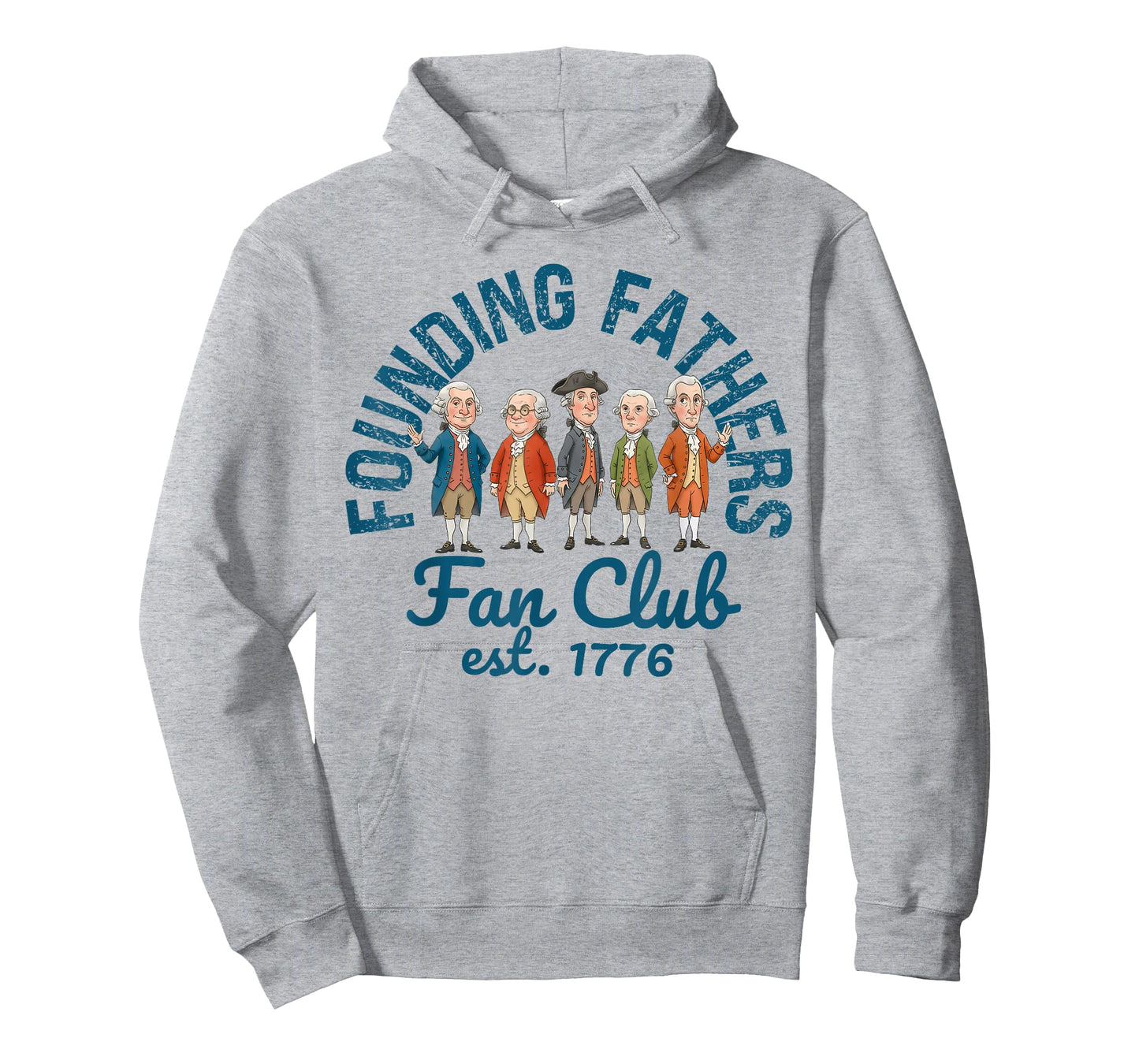 Founding Fathers Fan Club Funny History Teacher T-Shirt