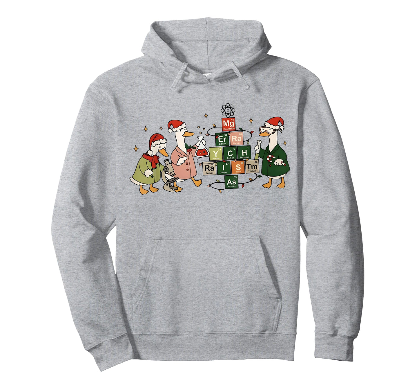 Merry Chemistmas Goose Chemistry Christmas Science Teacher T-Shirt